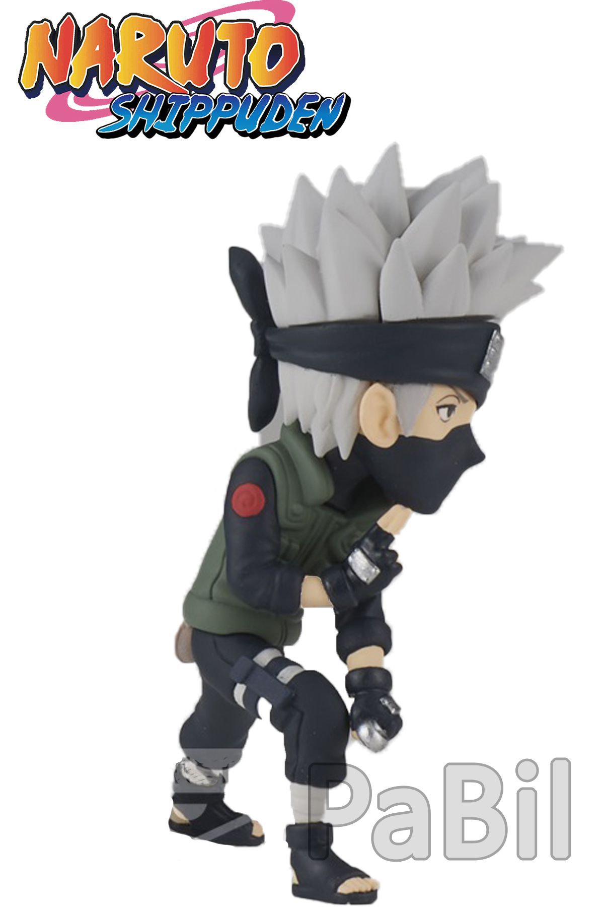 PaBil-Naruto Shippuuden Wcw Series 7 cm Hatake Kakashi Action Figure Toy 2