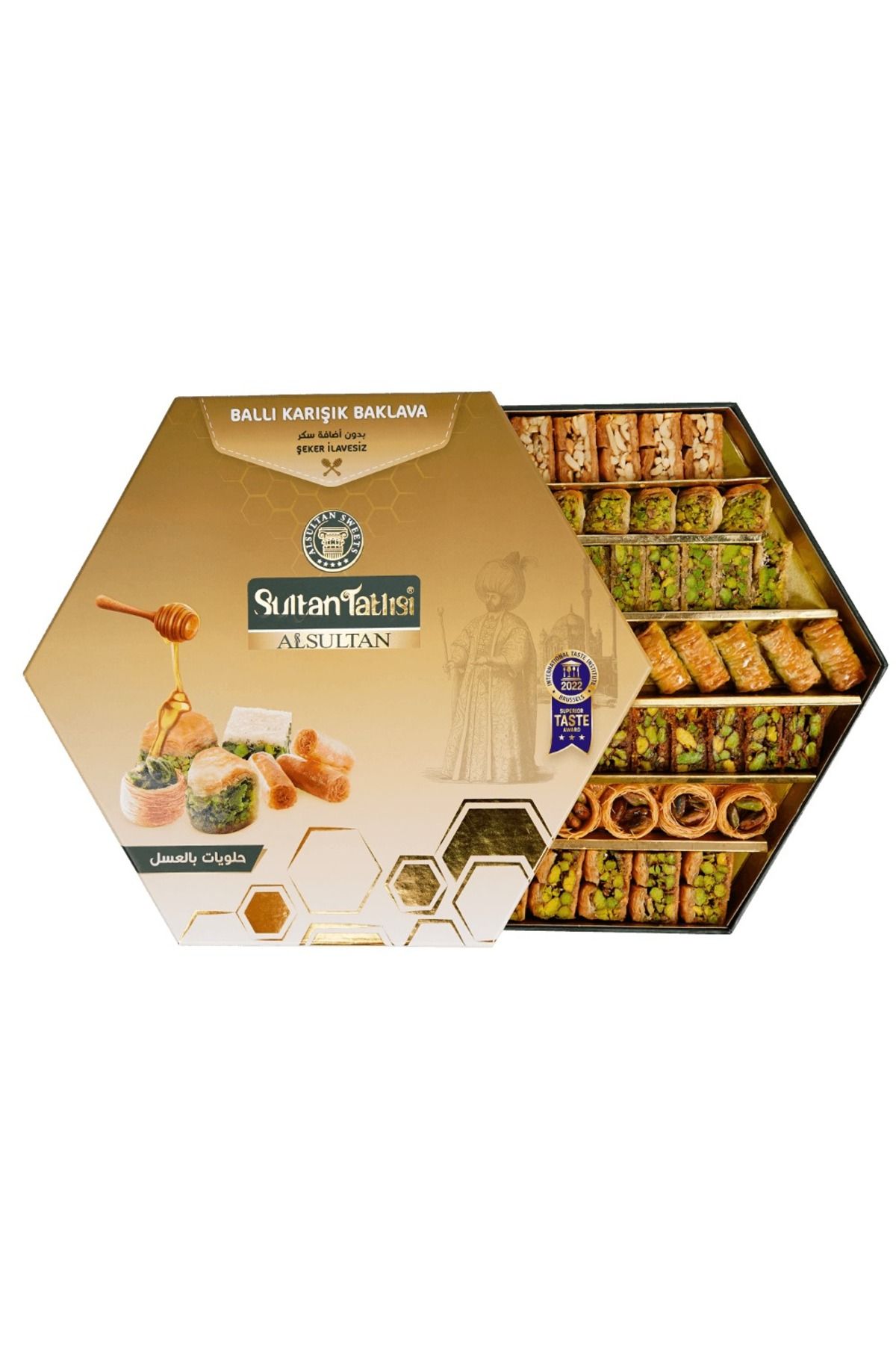 ALSULTAN SWEETS Al Sultan Sweets Organik Bal'lı Spesial Karışık Lezzet Şöleni