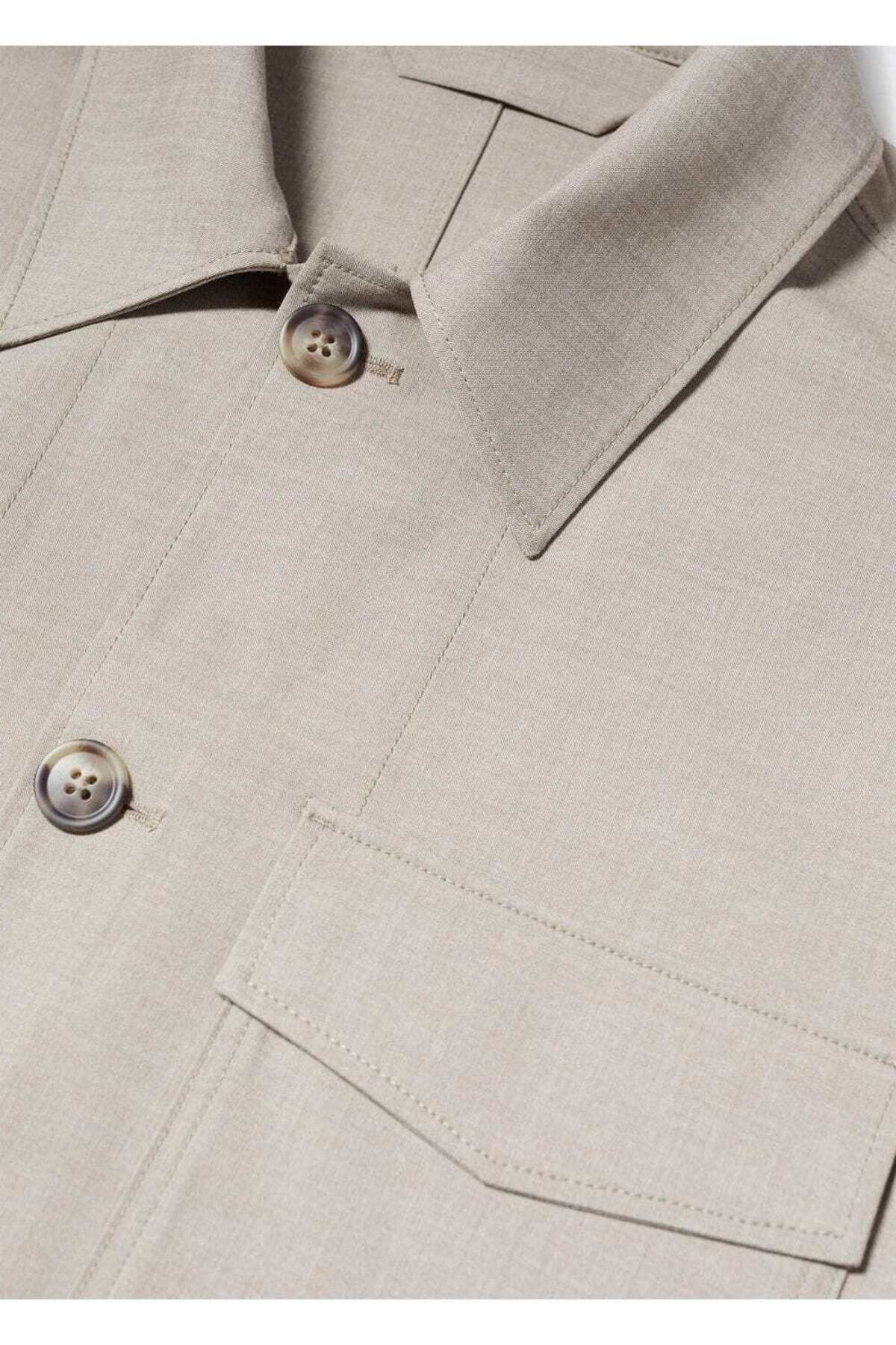 MANGO Man-Light Pocket Jacket 6