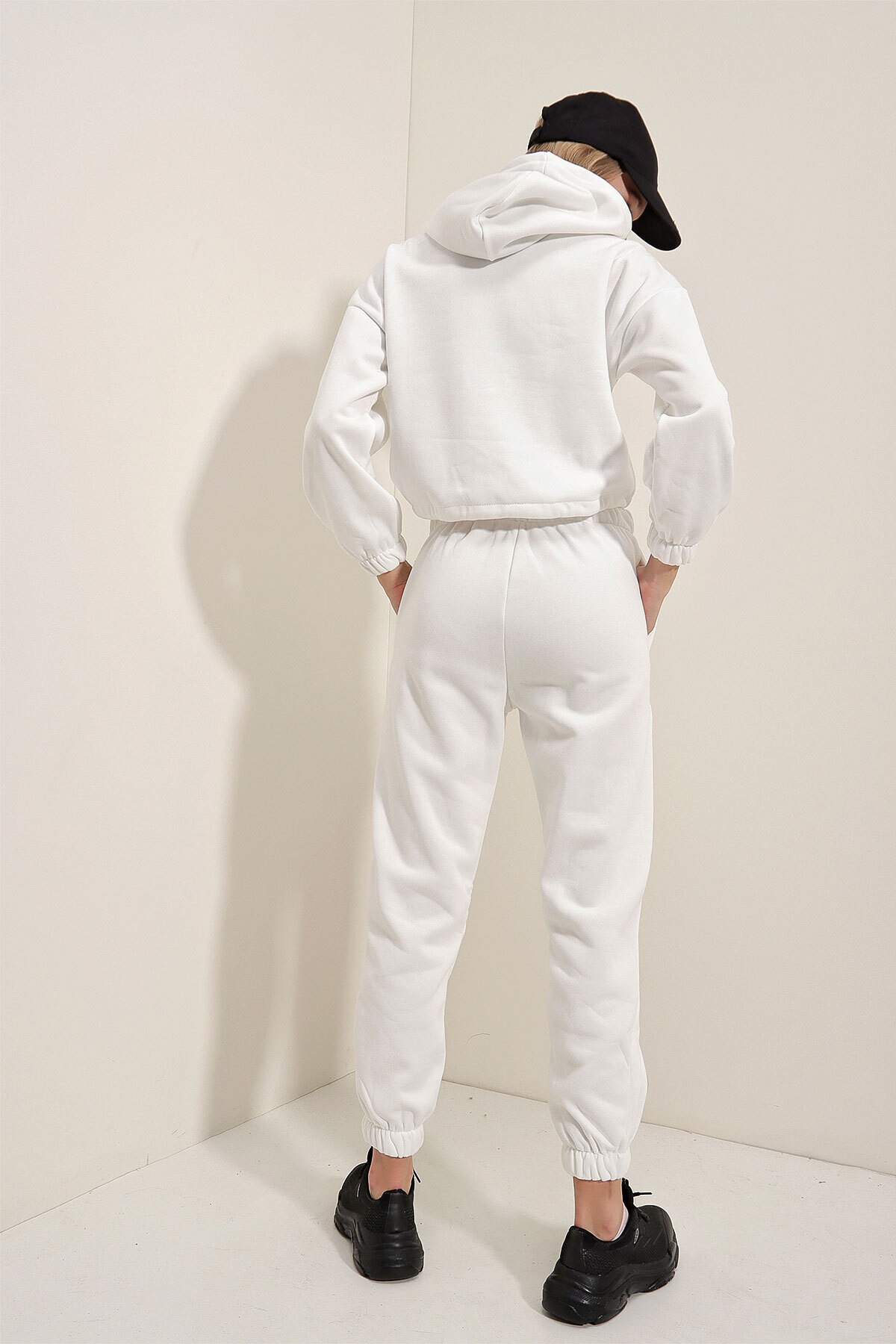 Bigdart-55313 Nasa Printed Tracksuit Set - White 5