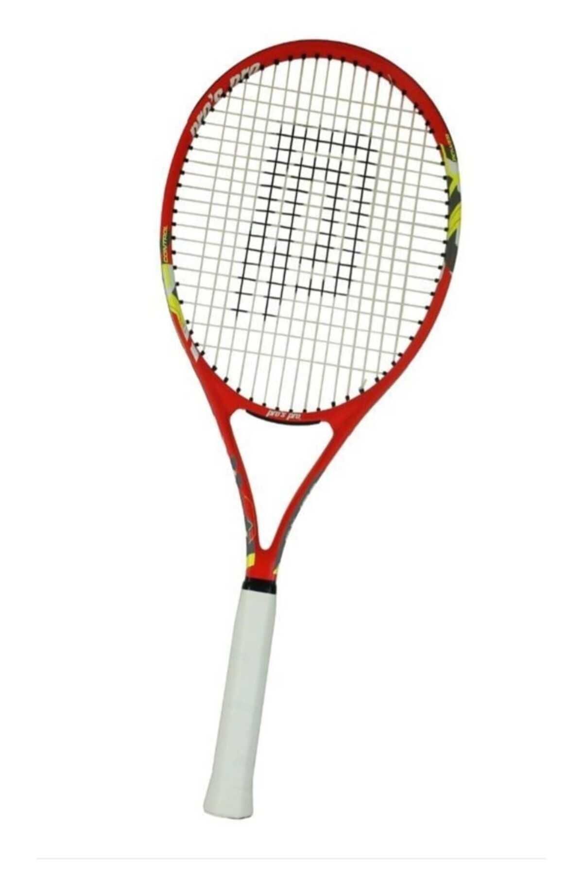 Pro's Pro CX 102  275 gram 102 kafa KIRMIZI TEK PARÇA KILIFLI TENİS RAKETİ