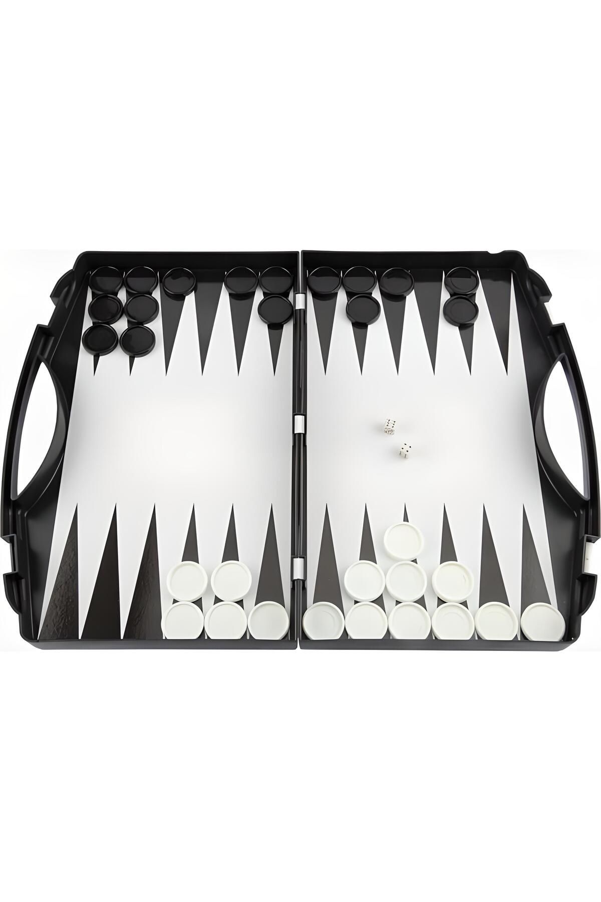 Melo TOYS-3 Games in 1 - Chess, Backgammon and Checkers Game with Bag 3