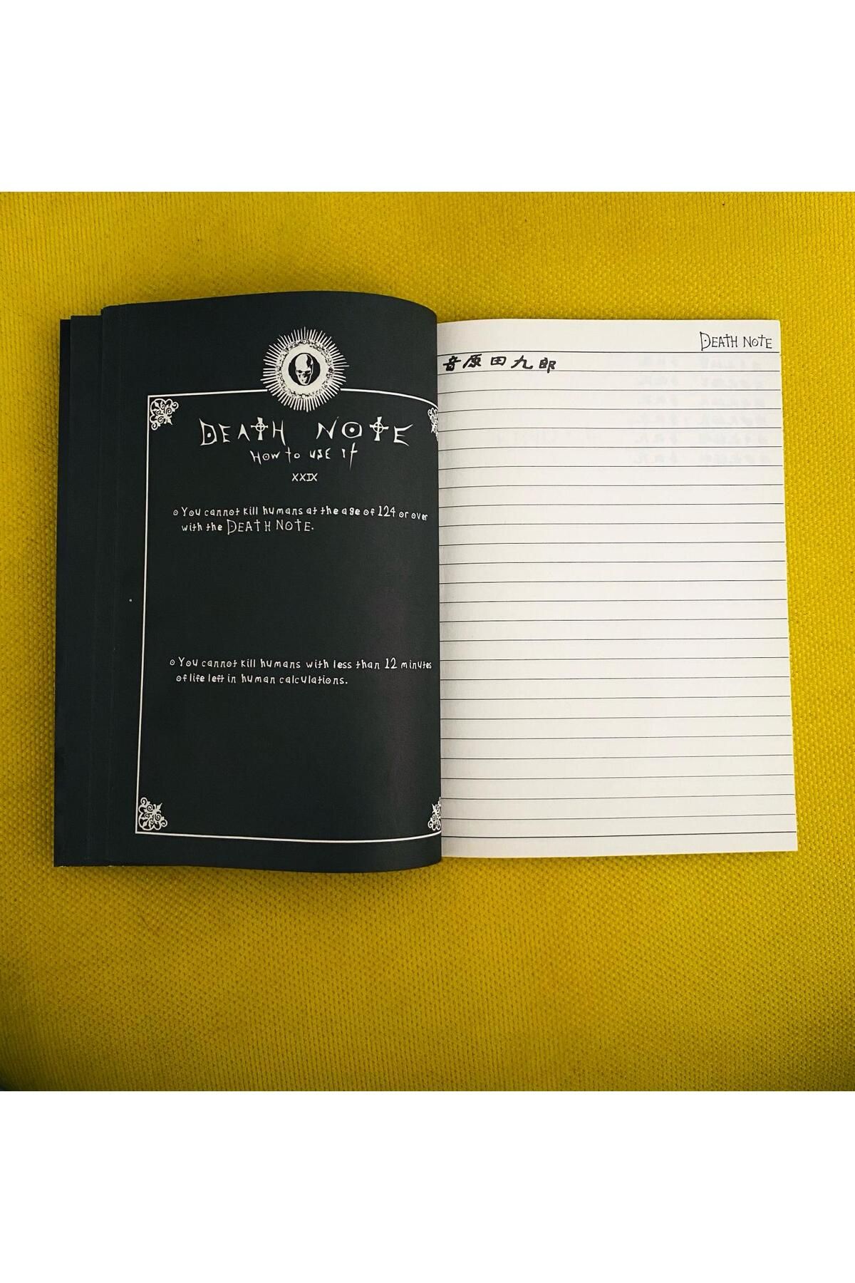 icase-Death Note Deathnote Contains English Rules Name Written by Light Available Notebook 4