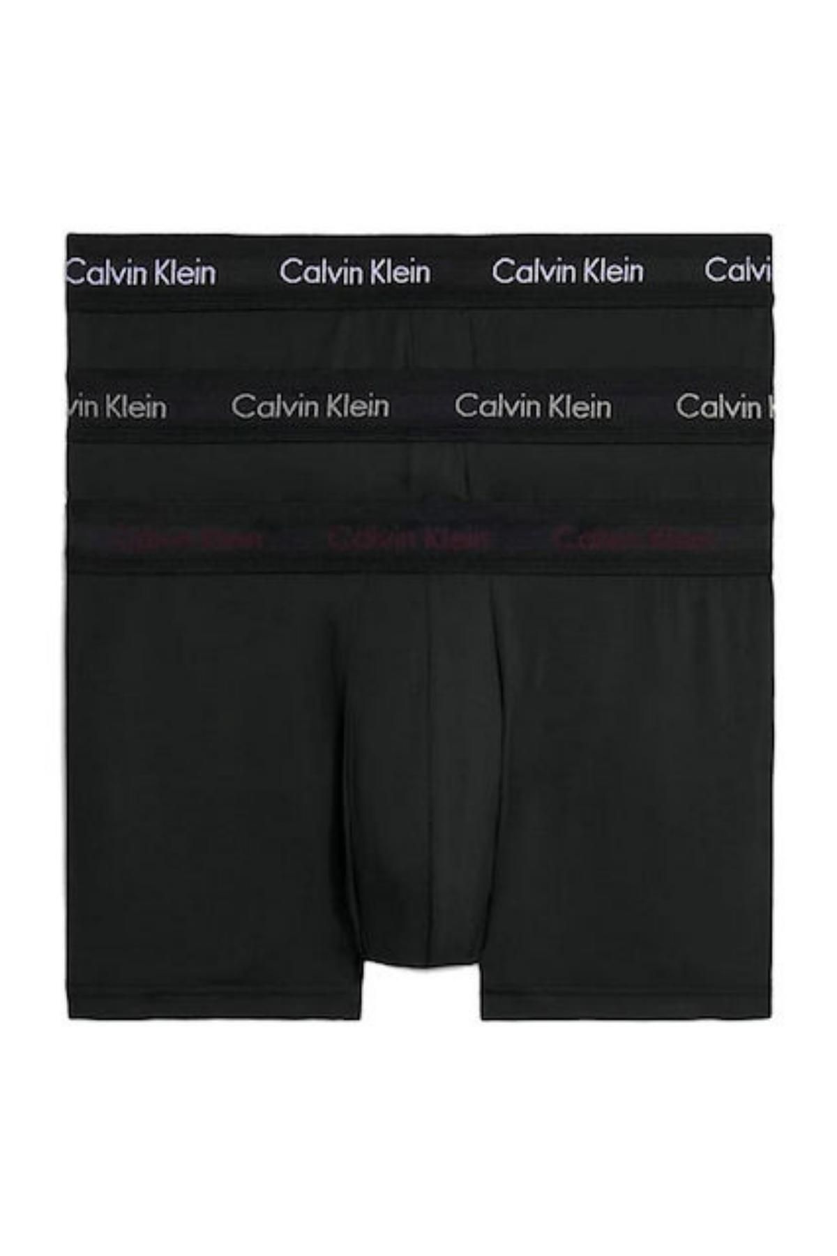 Calvin klein boxers black with white band deals