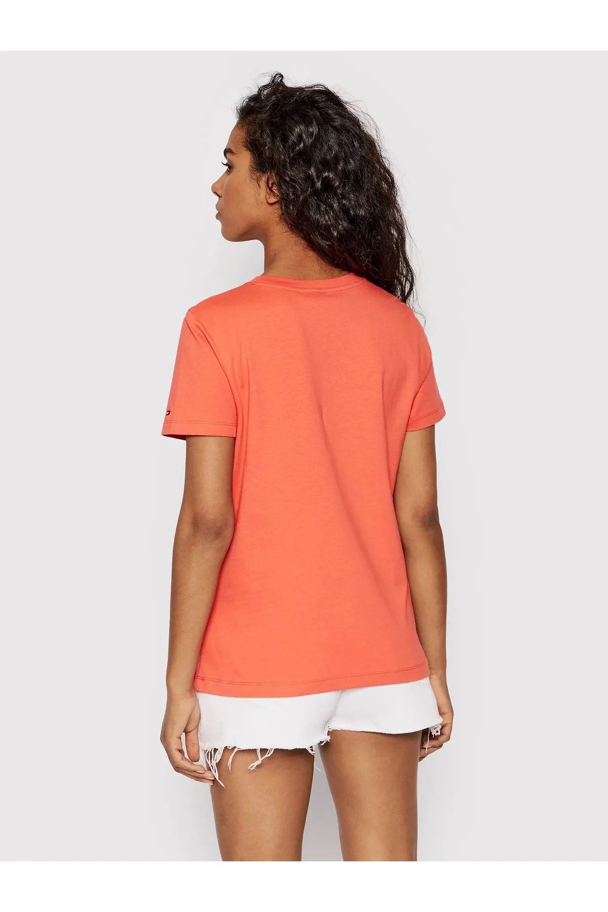 Tommy Hilfiger Heritage Logo T Shirt TURUNCU Fiyat Yorumlar