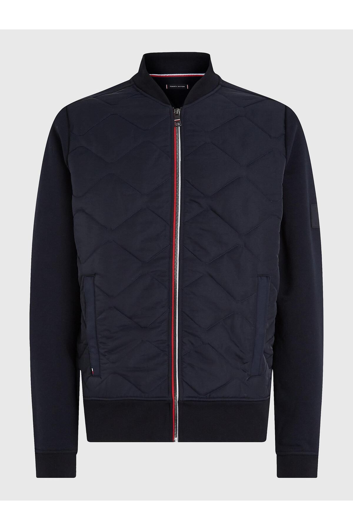 Tommy Hilfiger Mix Media Bomber