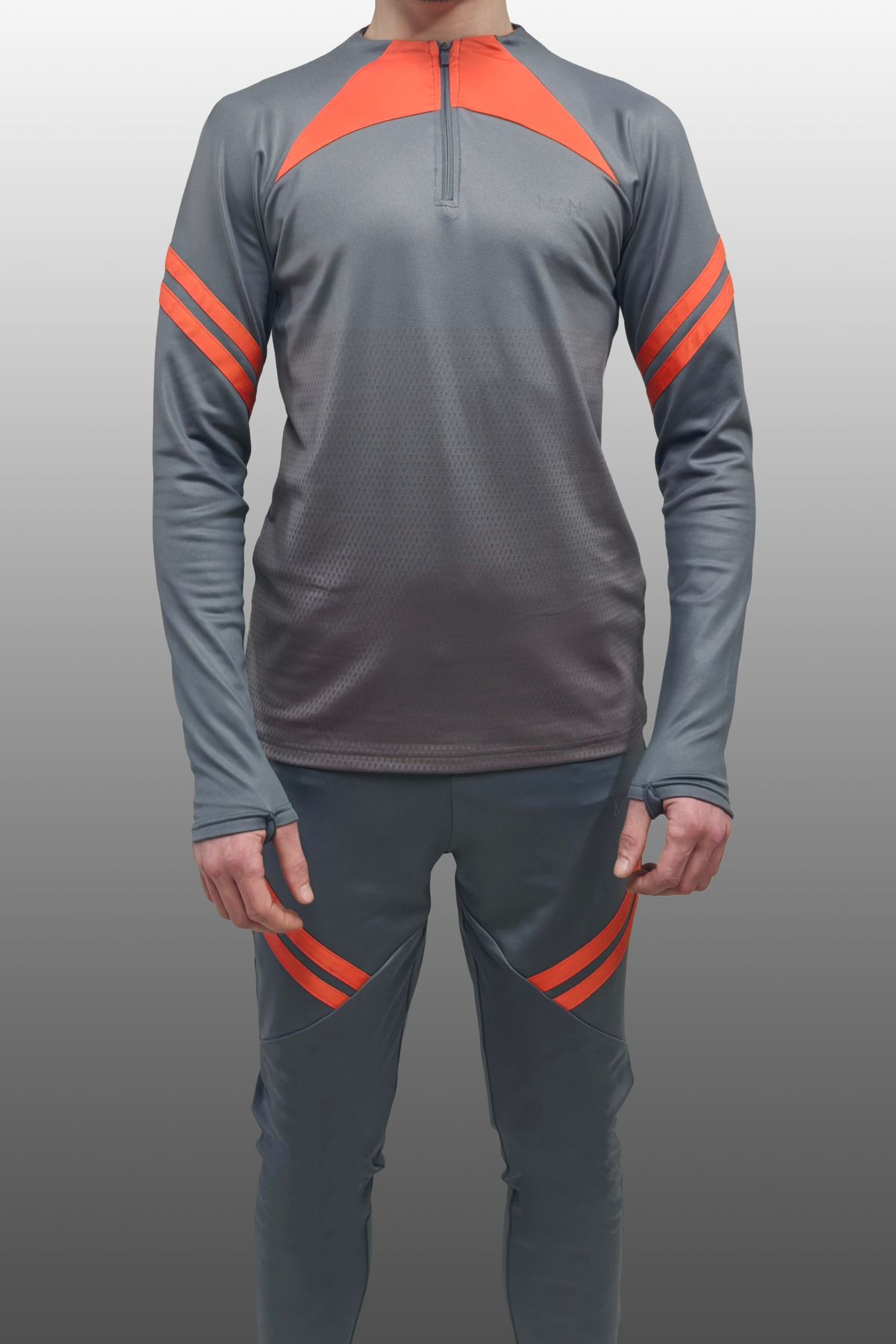 Man Of Man-MAN BOTTOM-TOP Tracksuit 100% Polyester Raised Diving Fabric 1