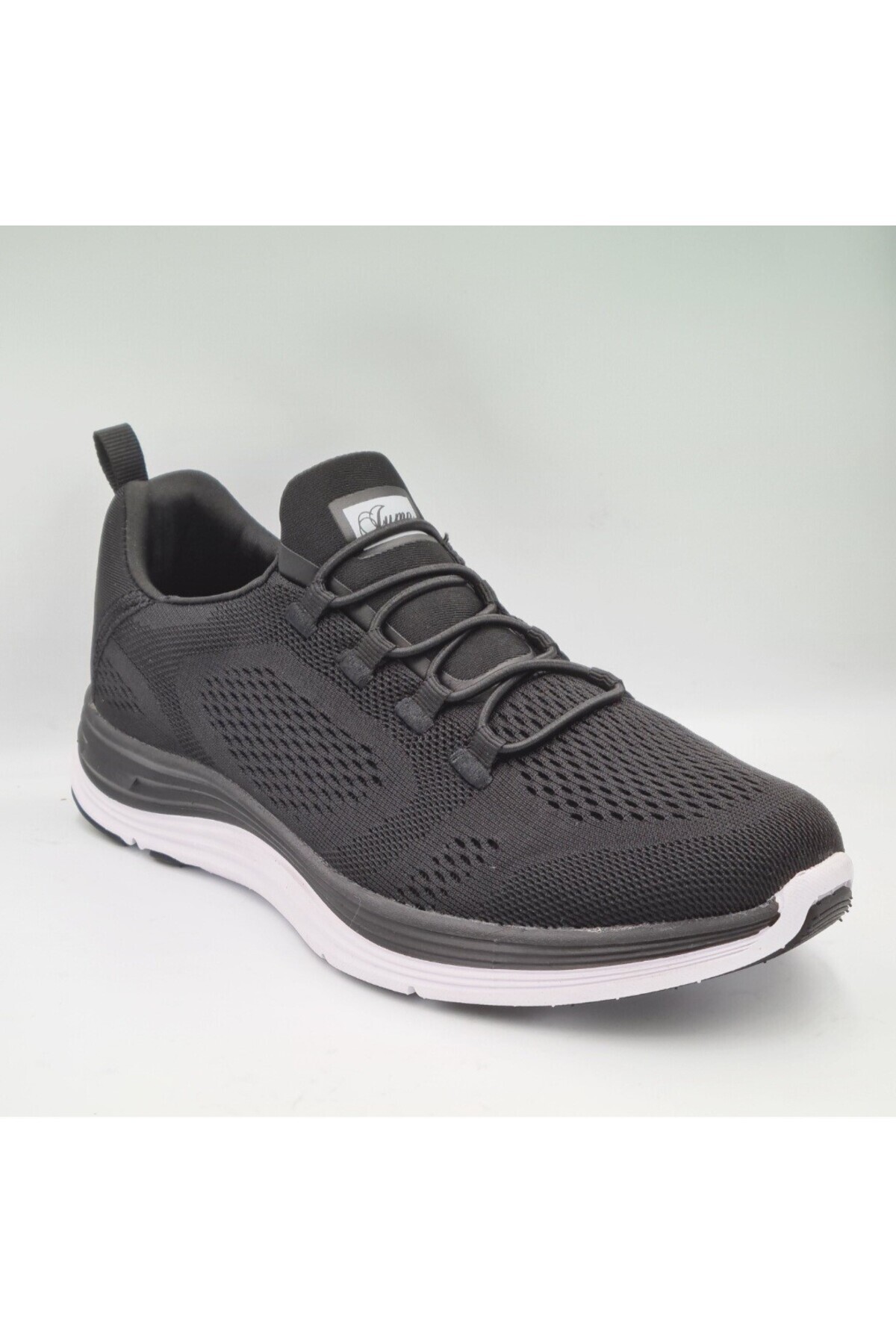 Jump 29920 Siyah Kadın Slip-On Bağcıklı Sneaker Spor Ayakkabı