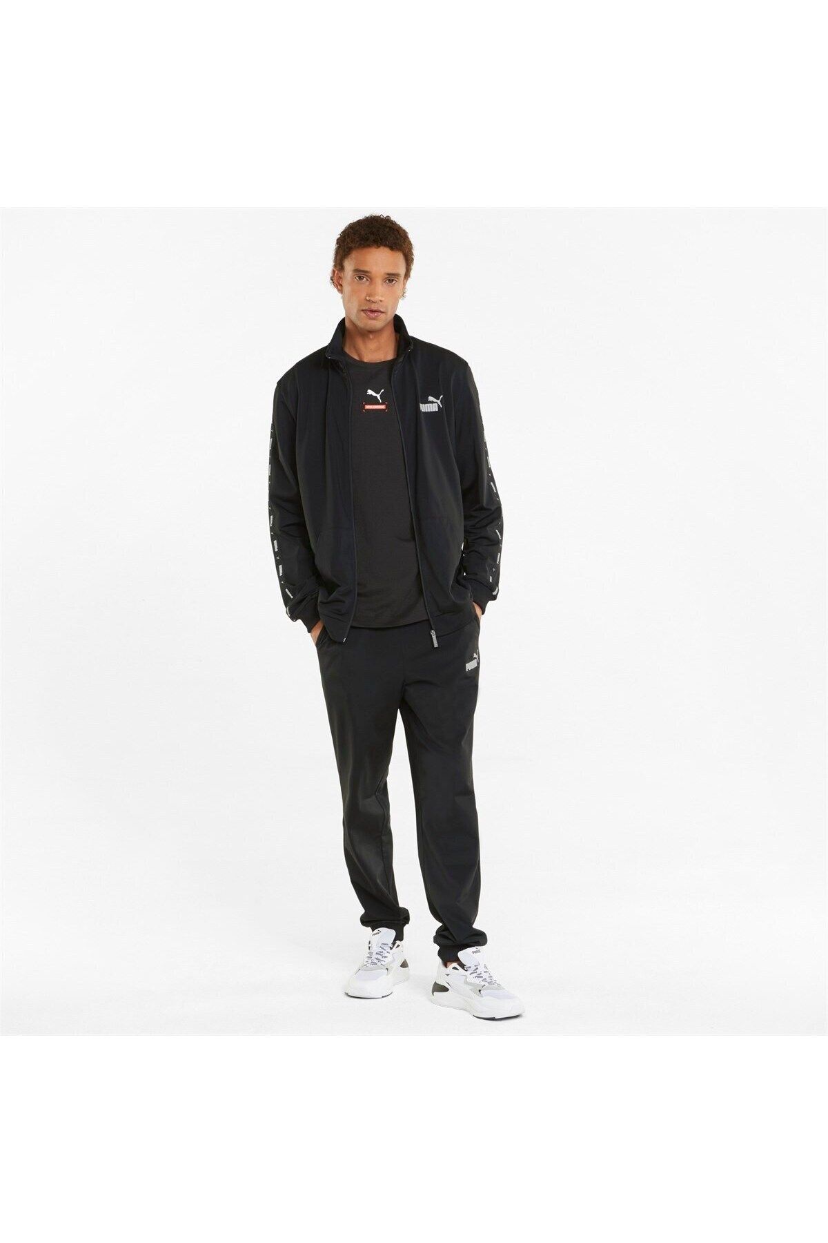 Puma Tape Poly Suit Cl Men s Tracksuit Set Trendyol