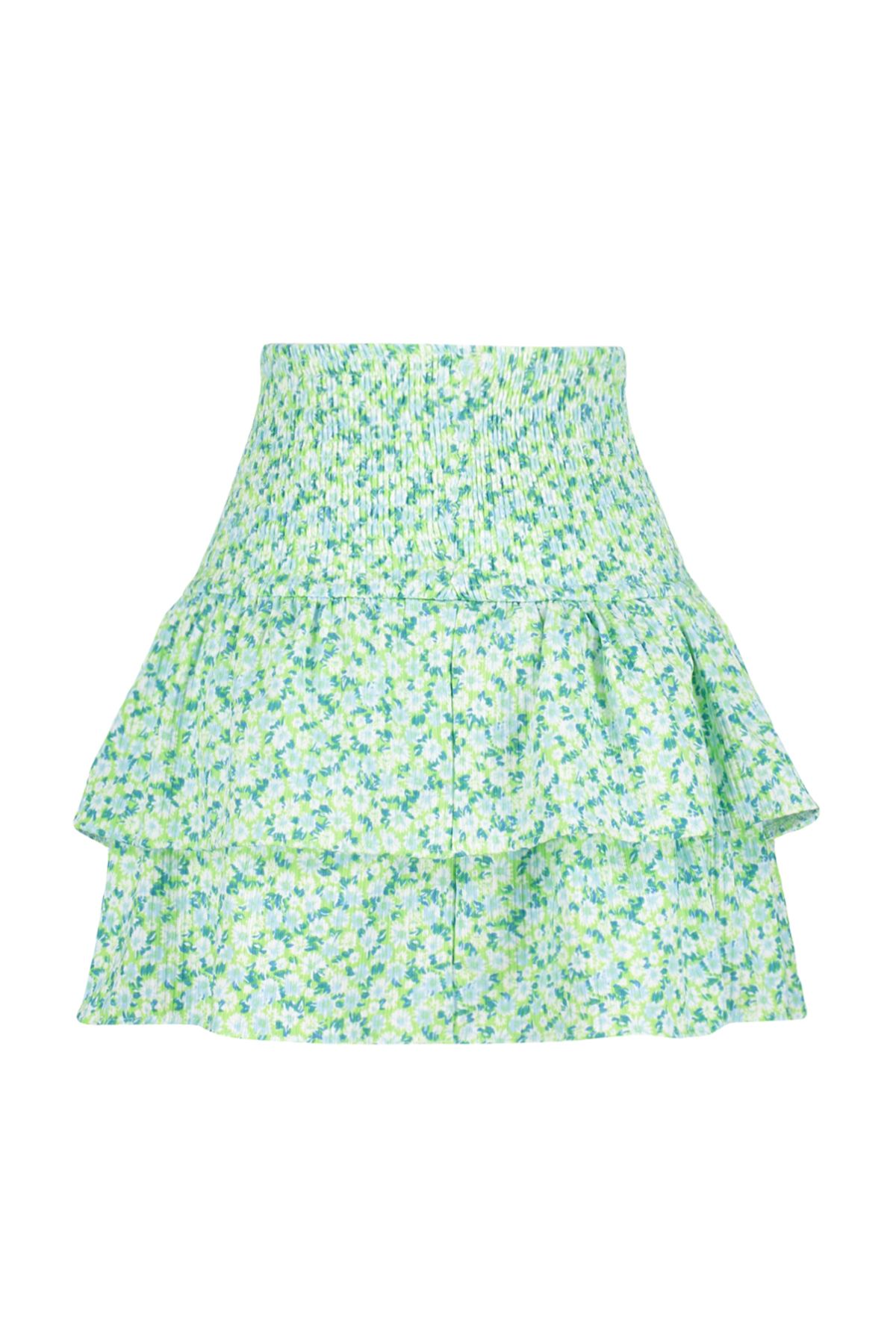 trendyolmilla-womens-floral-mini-frilly-skirt