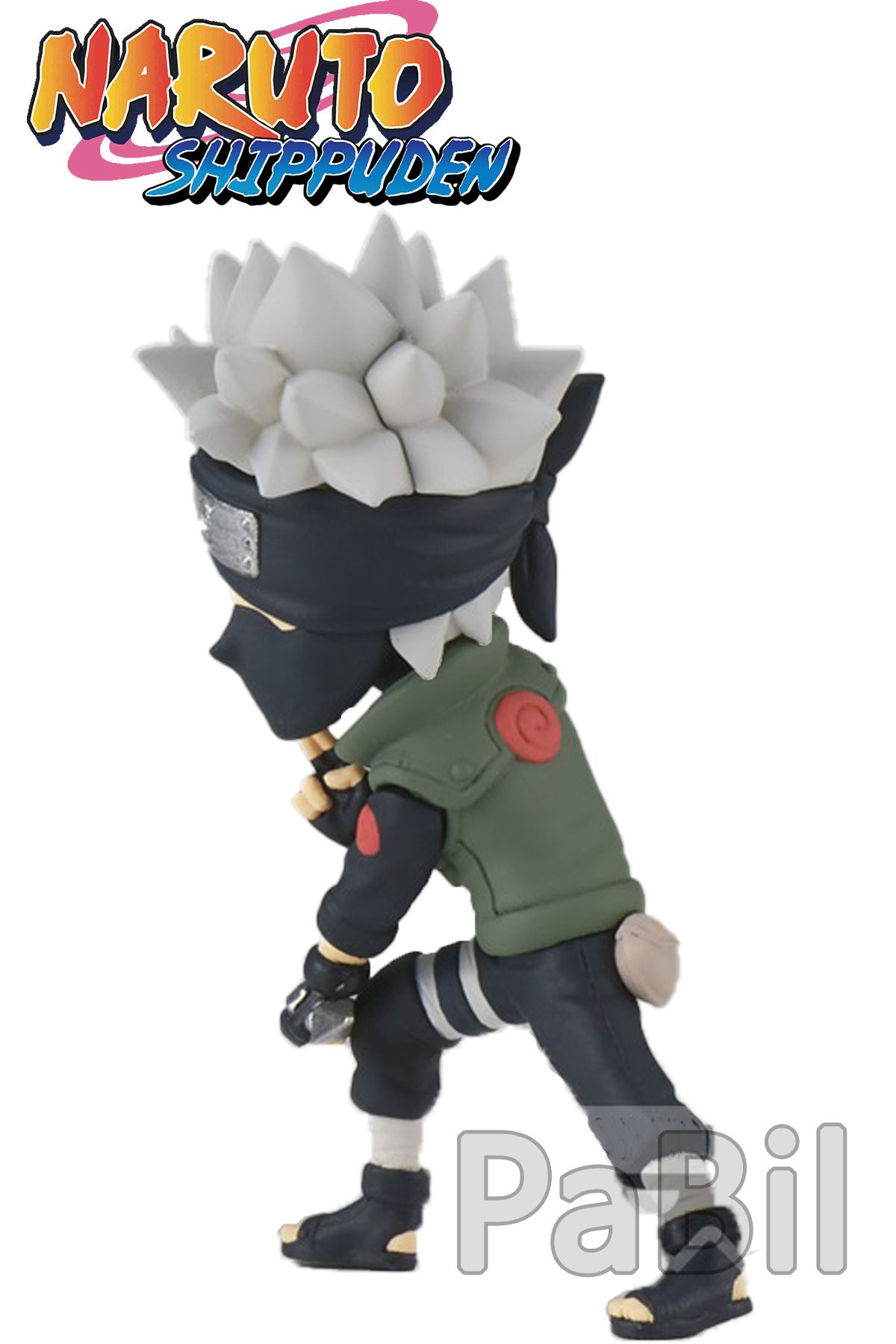 PaBil-Naruto Shippuuden Wcw Series 7 cm Hatake Kakashi Action Figure Toy 3