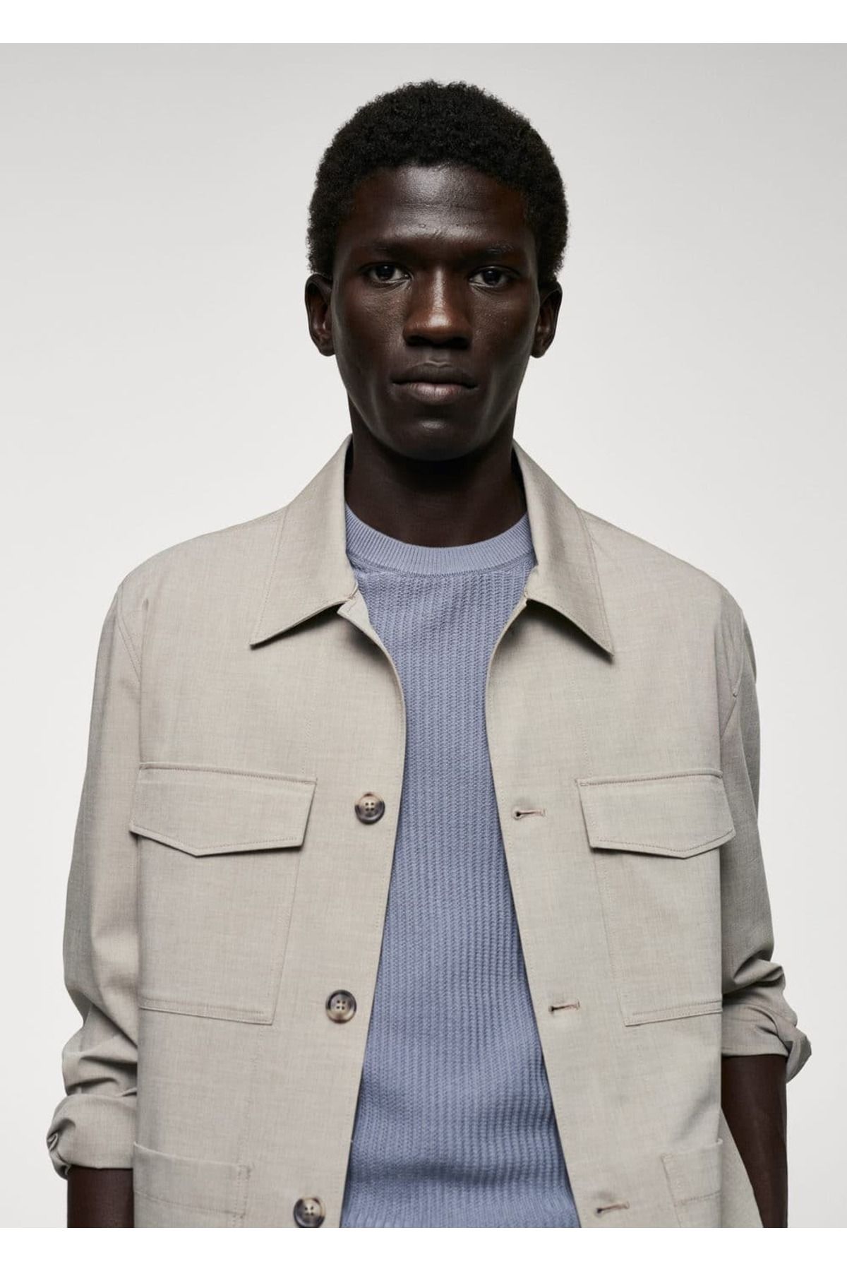 MANGO Man-Light Pocket Jacket 7