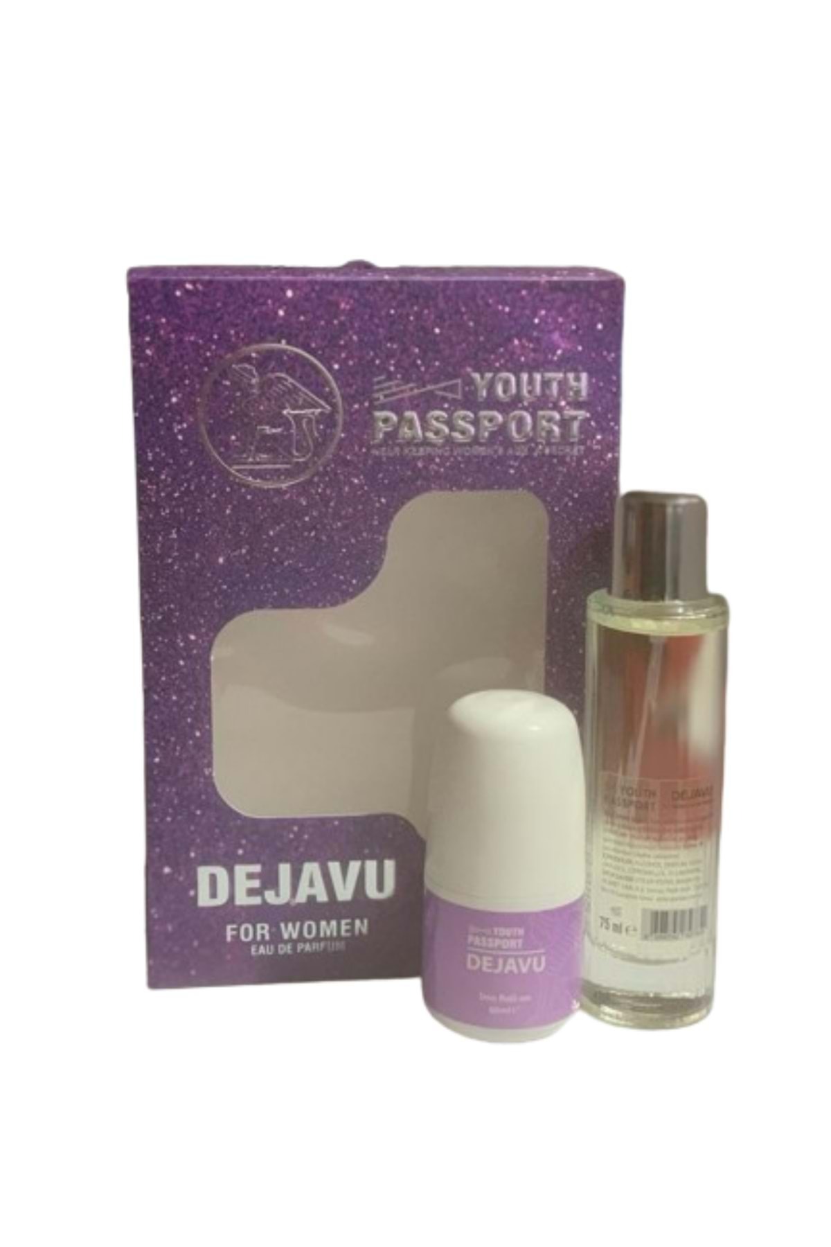 Youth Passport Dejavu 75ml Edp Roll-on 60 ml Kadın Parfüm Set — ST07514