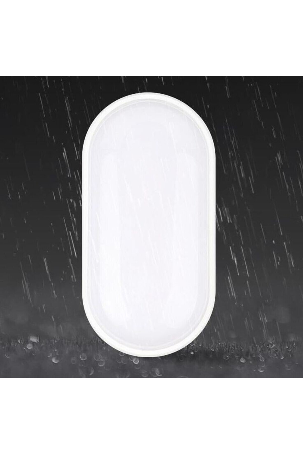 20 Watt Beyaz Işık Ledli Nemli Alan, Dış Mekan, Bahçe, Banyo, Teras, Balkon, Kamelya, Veranda Apliği 6