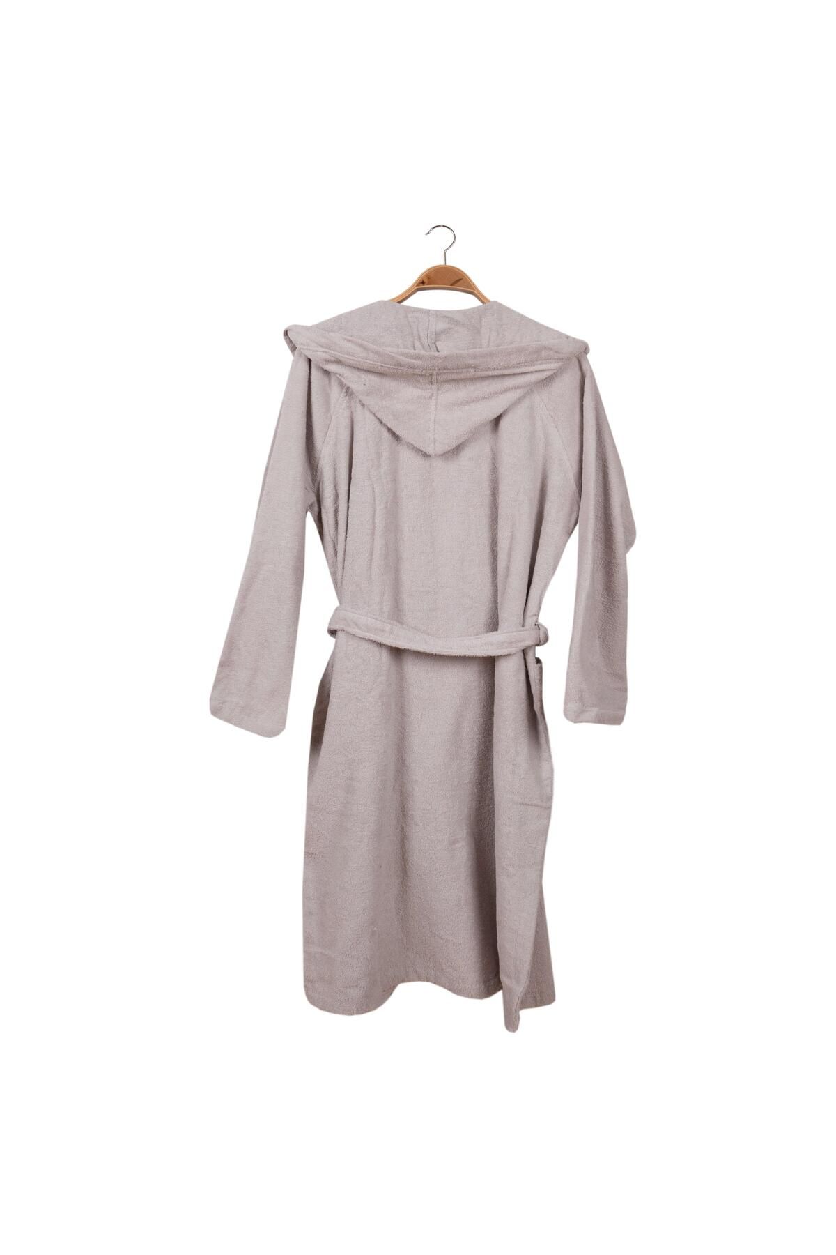 Baveno-100% Cotton Hooded Towel Bathrobe 2