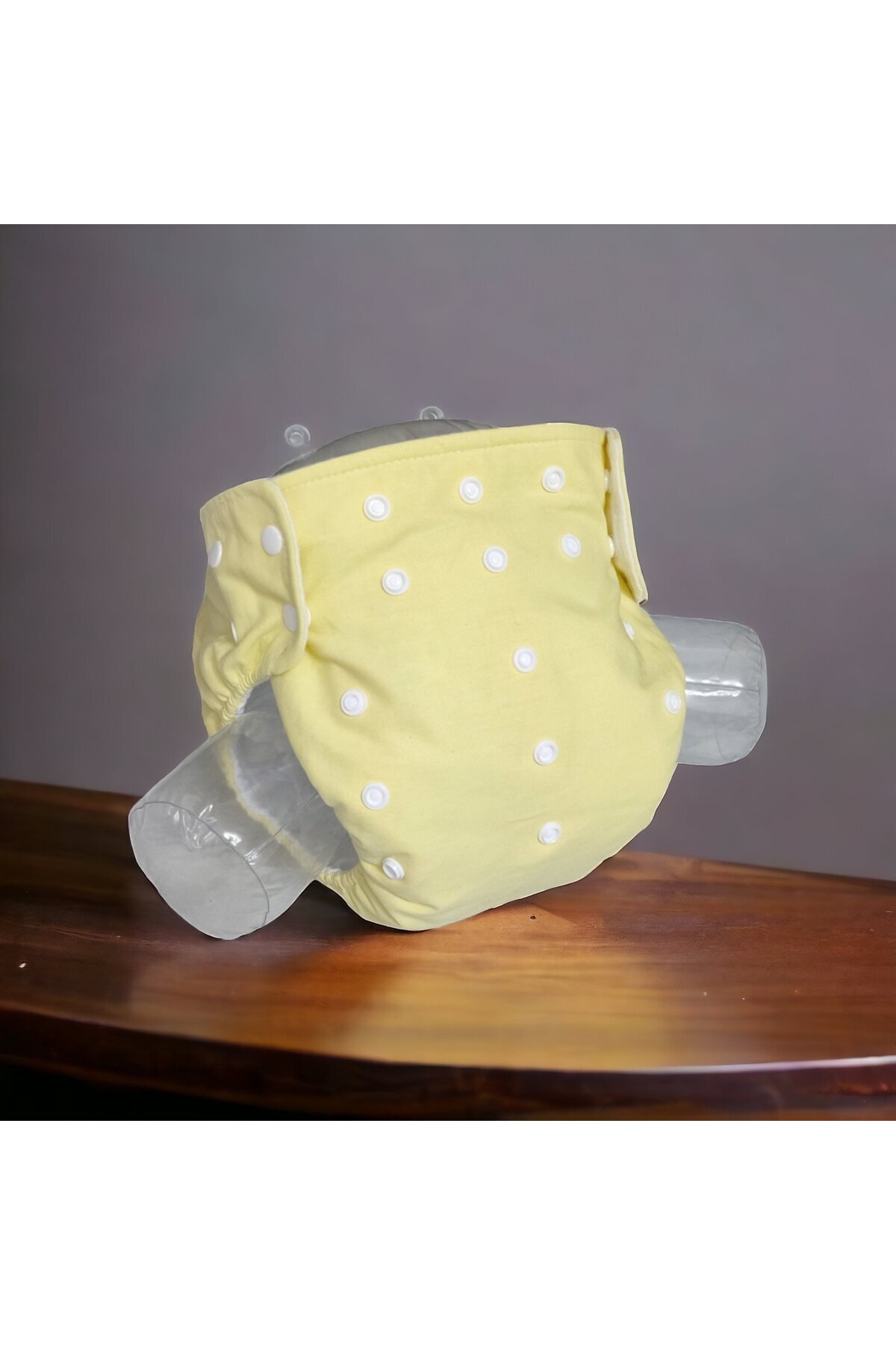 BEZHANE Baby YBB Yıkanabilir Bebek Bezi Cepli Sarı Renk Çıt Çıtlı(8kg-18kg) fotoğrafı 2 (önizleme)