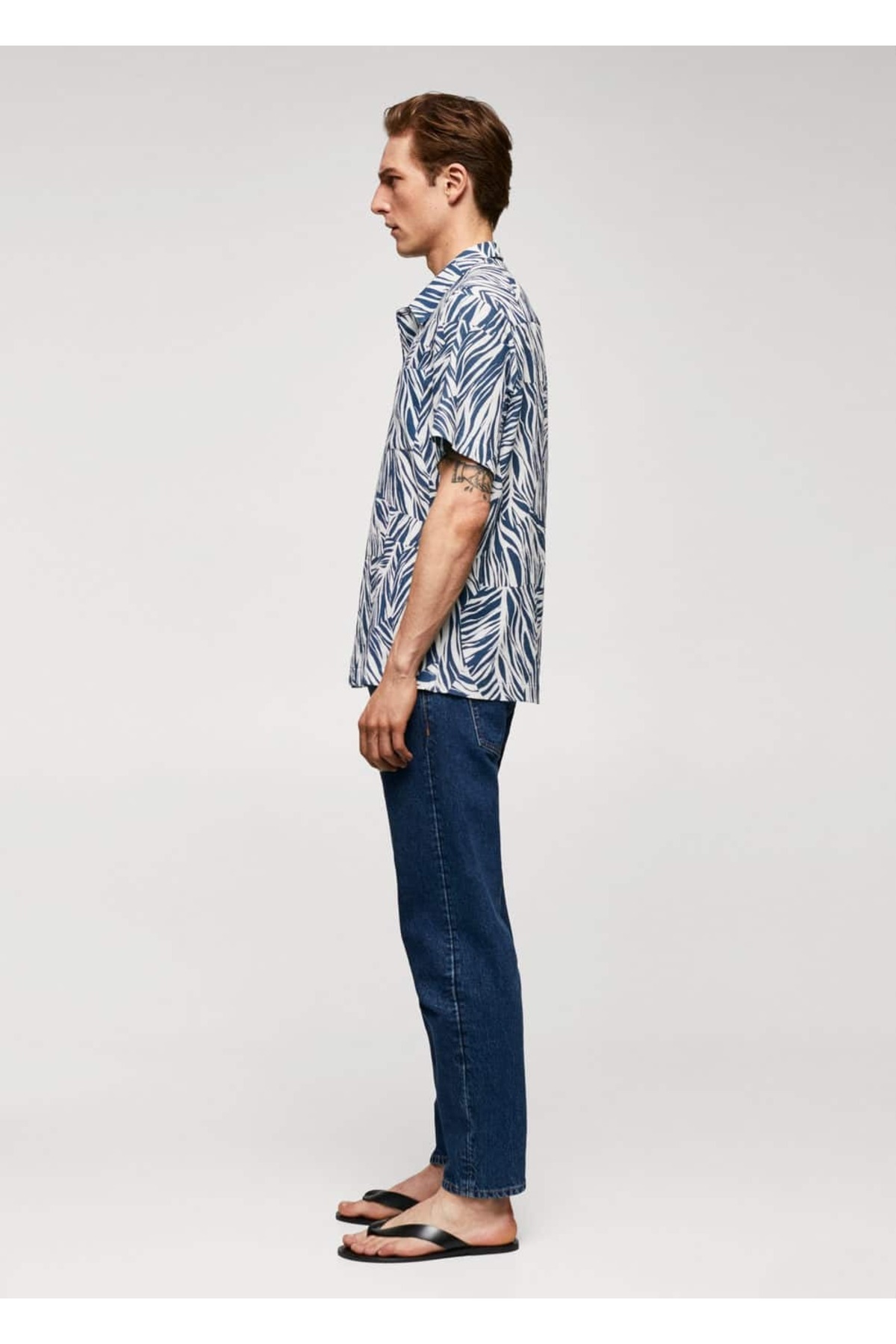 پیراهن مردانه مانگو | 57000786 MANGO Man - Image 5