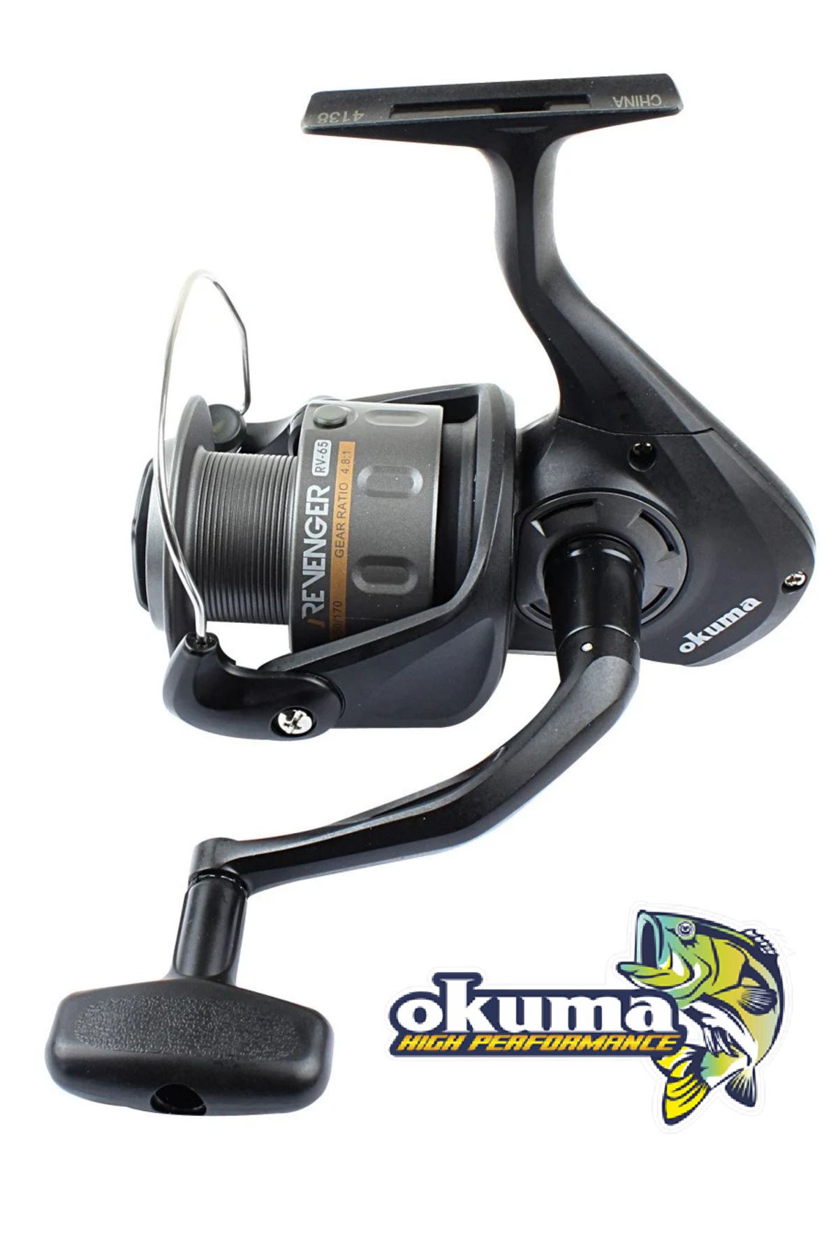 ست چوب ماهیگیری مجموعه خط چرخش RV 40 20 60GR ماهی سازی Okuma