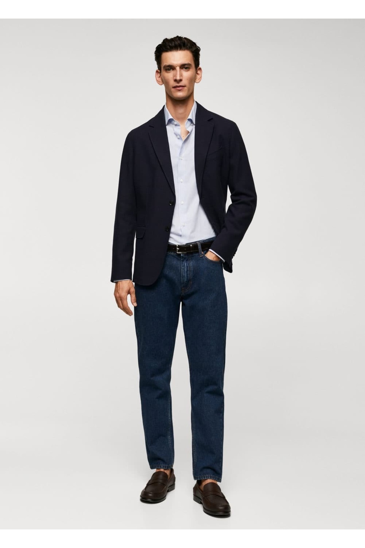 پیراهن مردانه مانگو | 57065955 MANGO Man - Image 2