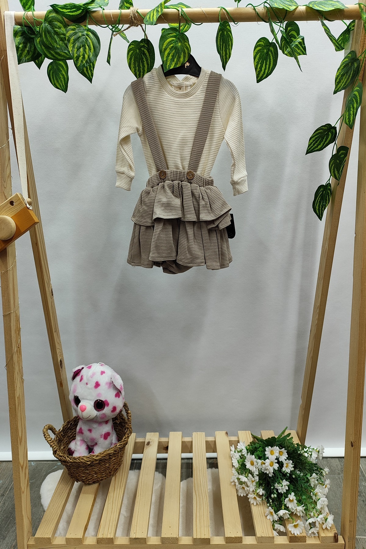 Genel Markalar POPSHOPS 3/18 AY 2 KAT ETEKLİ JİLE TAKIM fotoğrafı 3 (önizleme)