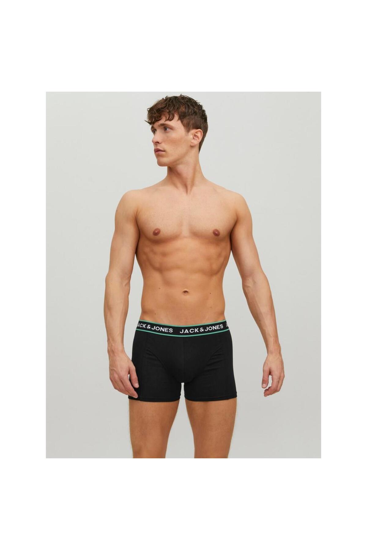 باکسر مردانه راسته فاق نرمال | جک اند جونز Jack & Jones JJ4S12171253 - تصویر 3
