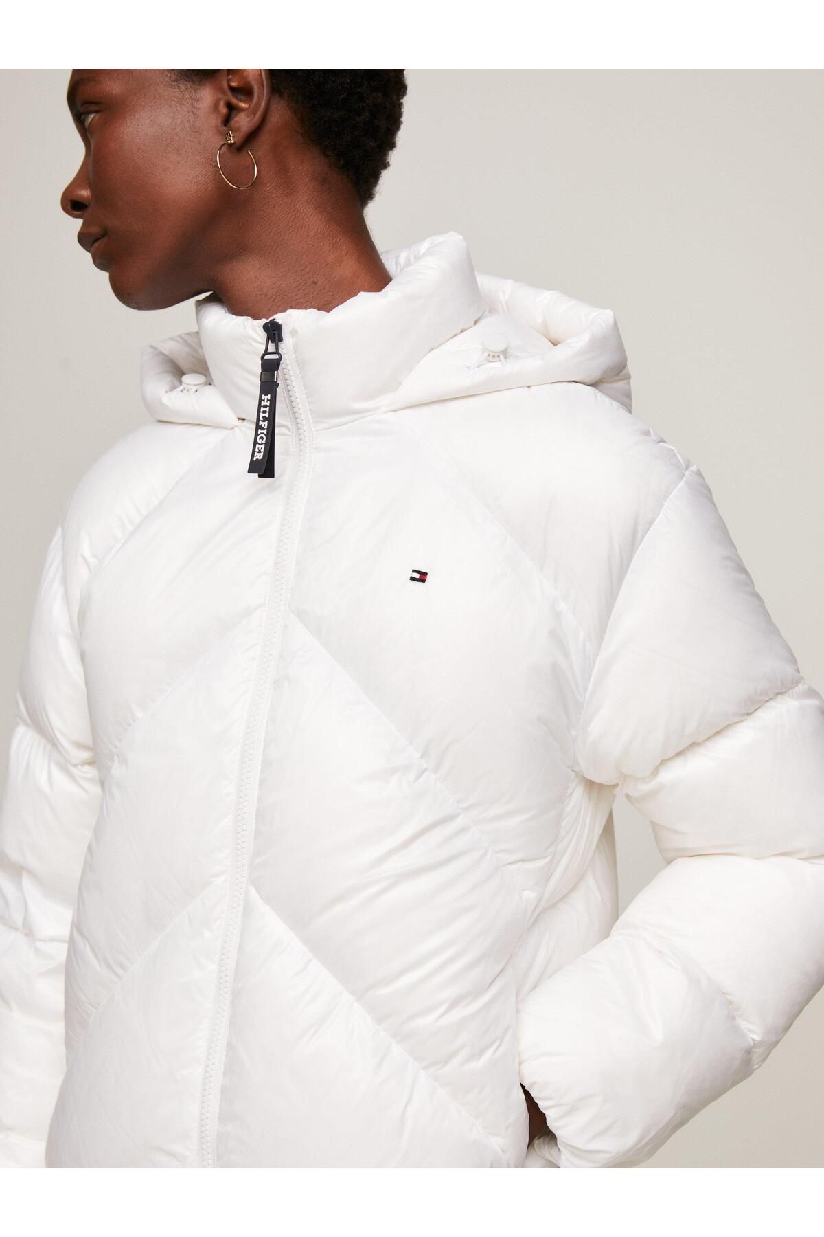 Tommy hilfiger best sale chevron puffer