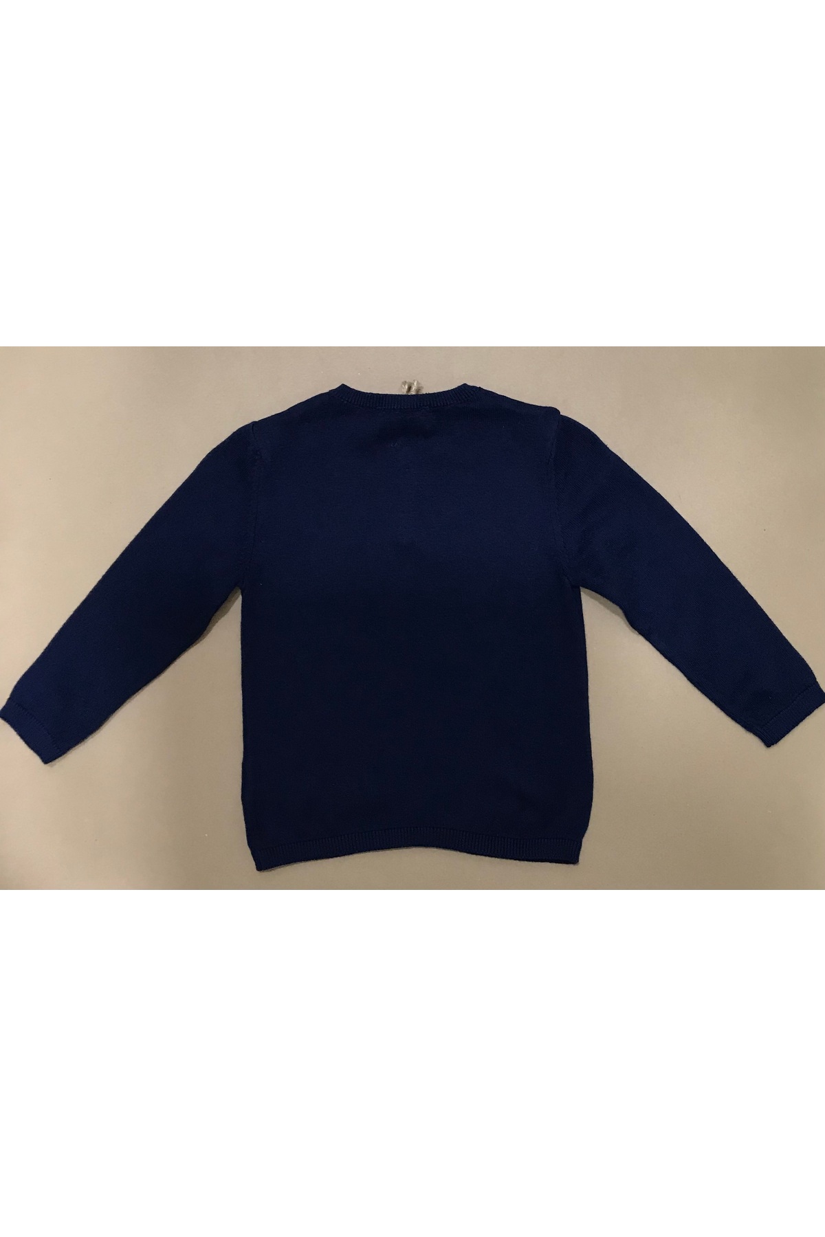 çikoby ERKEK BEBEK LACİVERT ÖNÜ DÜĞMELİ TRİKO KAZAK fotoğrafı 5 (önizleme)