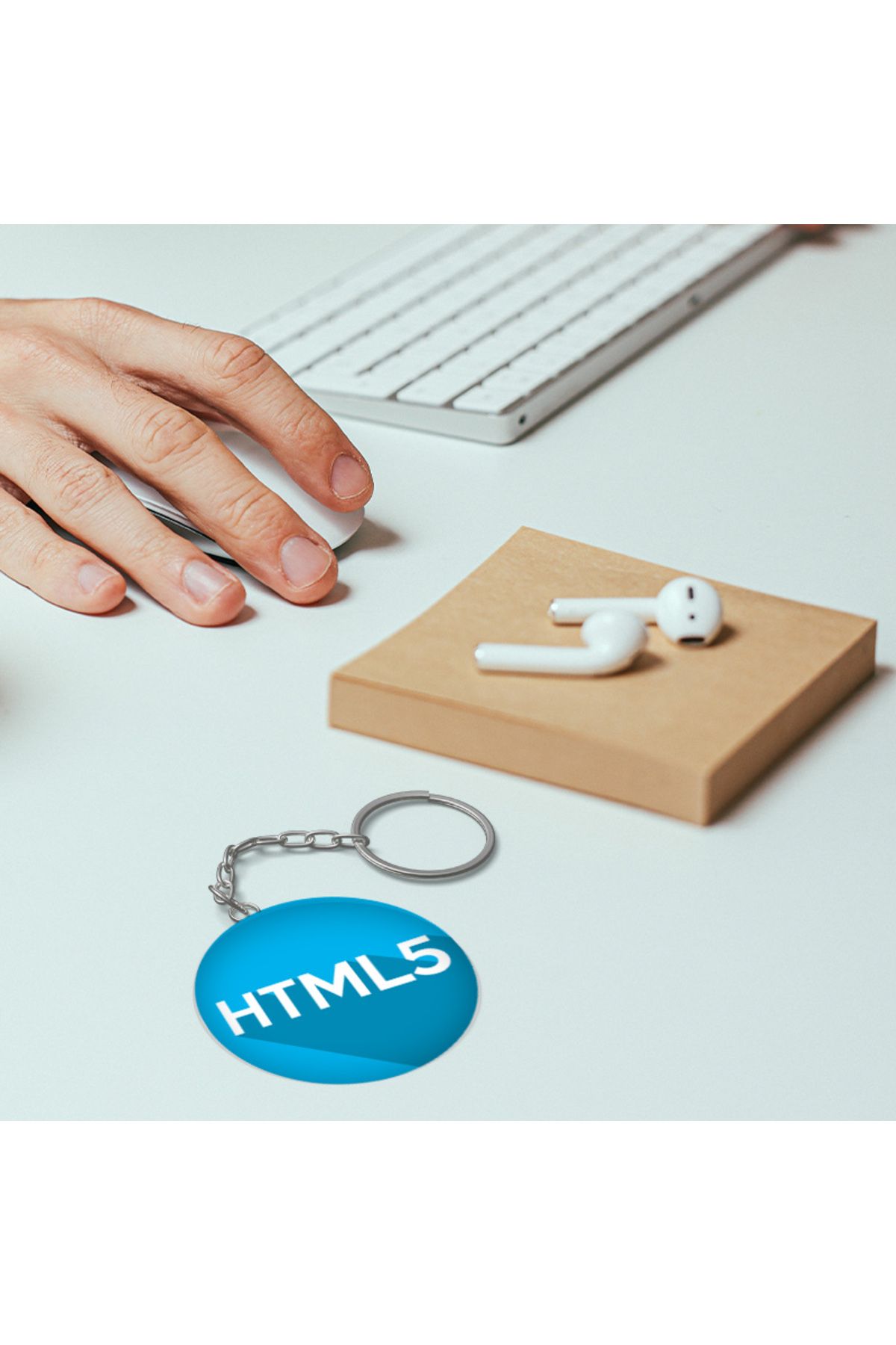 Elonigo-HTML5 Software Language Designed Keychain 3