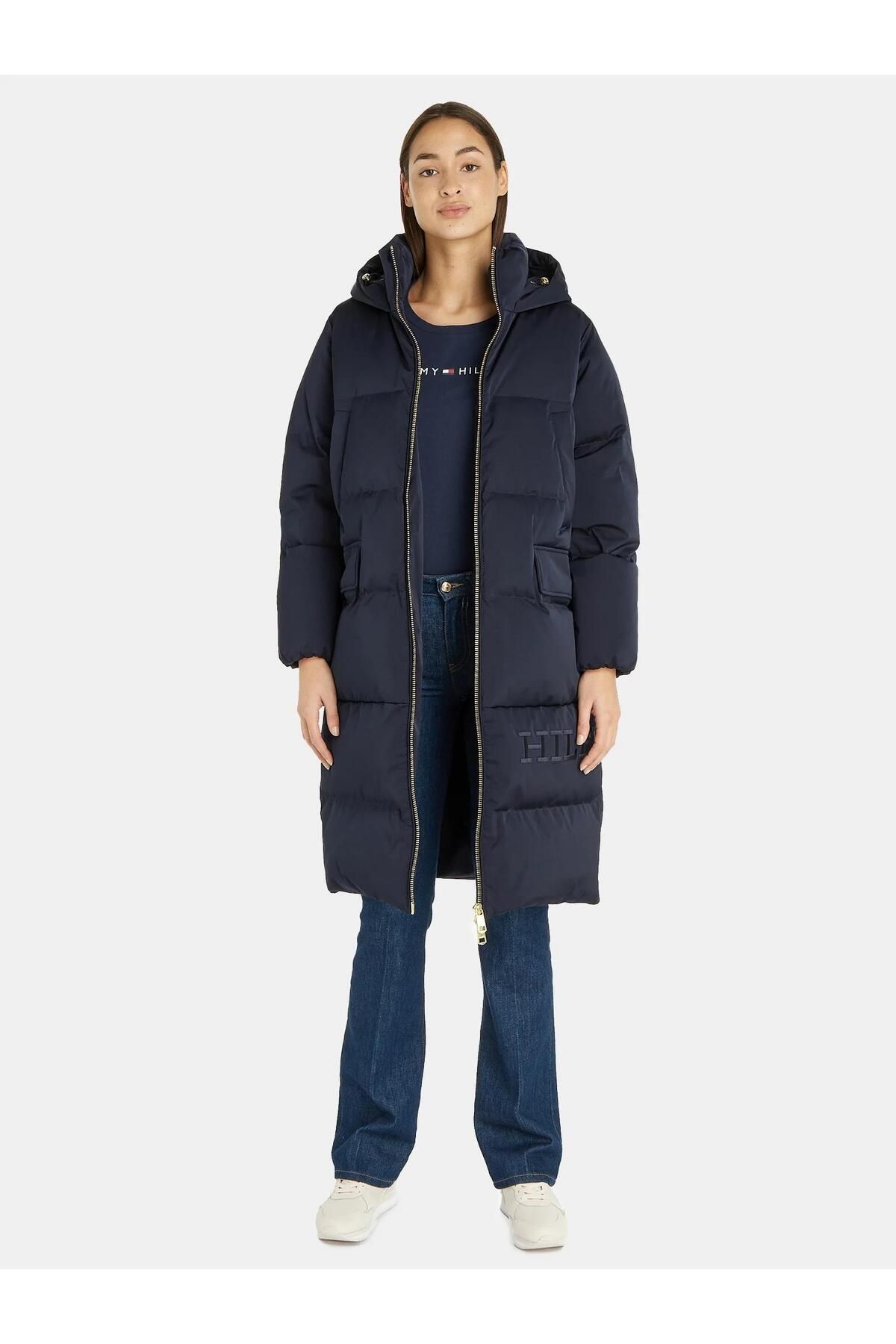 Tommy Hilfiger SATEEN HOODED DOWN MAXI Fiyat Yorumlar