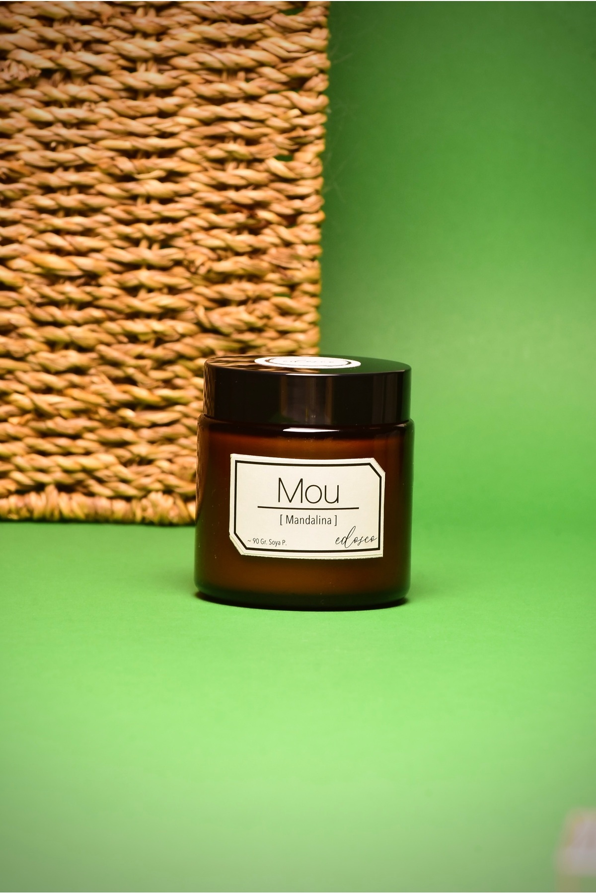 Mou Tangerine Scented Soy Candle