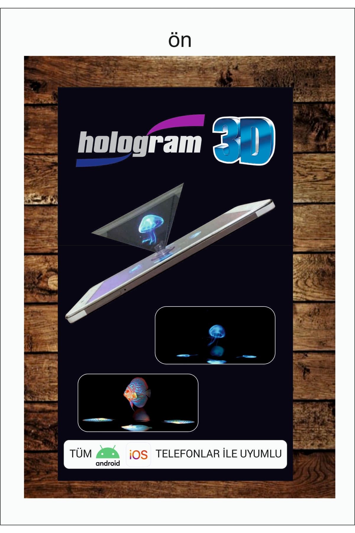 long way-Hologram 3d3D Video Deployment Tool Used For Educational Toy Phone, Tablet 1