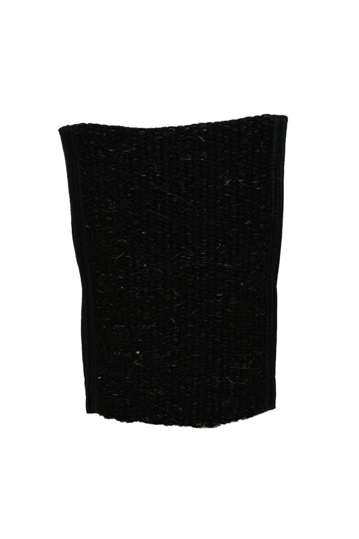 موی طبیعی بز دست ساز مشکی پشت و بدن خالی 26 × 18 سانتی متر LokmanAVM