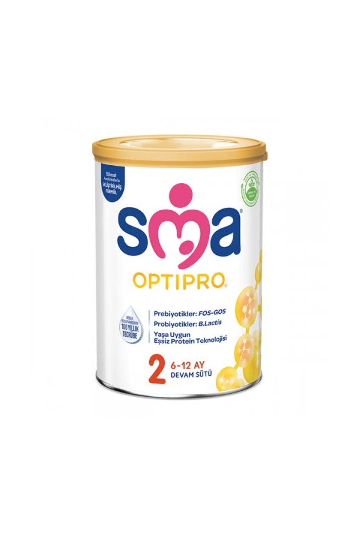 SMA OPTIPRO 2 Numara FOS-GOS 800 GR 6-12 Ay 6`lı Avantaj Paketi (4800GR) fotoğrafı 2 (önizleme)