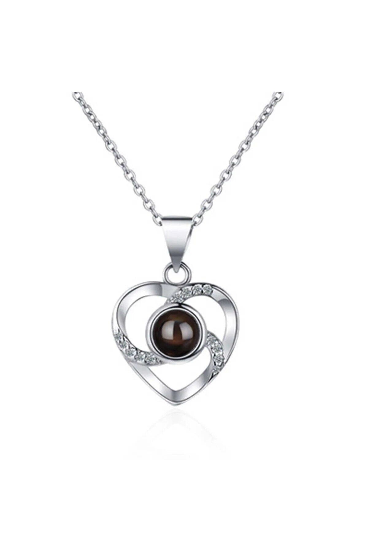 Choice-Eternal Flower Love Necklace Perfect Gift for Mother's Day Artificial Flower in Paper Box 7
