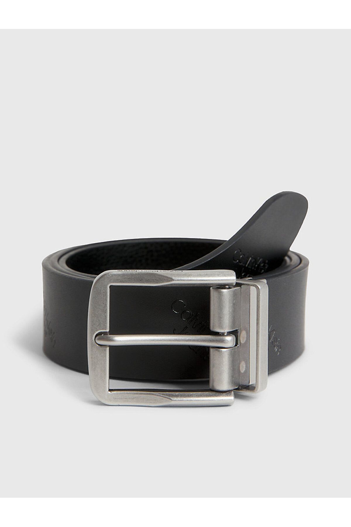 کمربند مشکی مردانه Fl Cl Rev AP LTHR AOP 40 میلی متر Calvin Klein