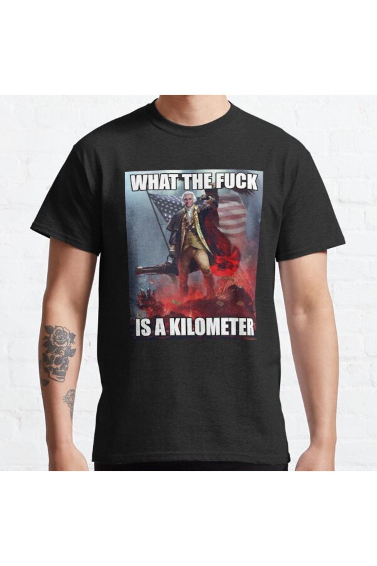 ZOKAWEAR Oversize What The Fuck Is A Kilometer American