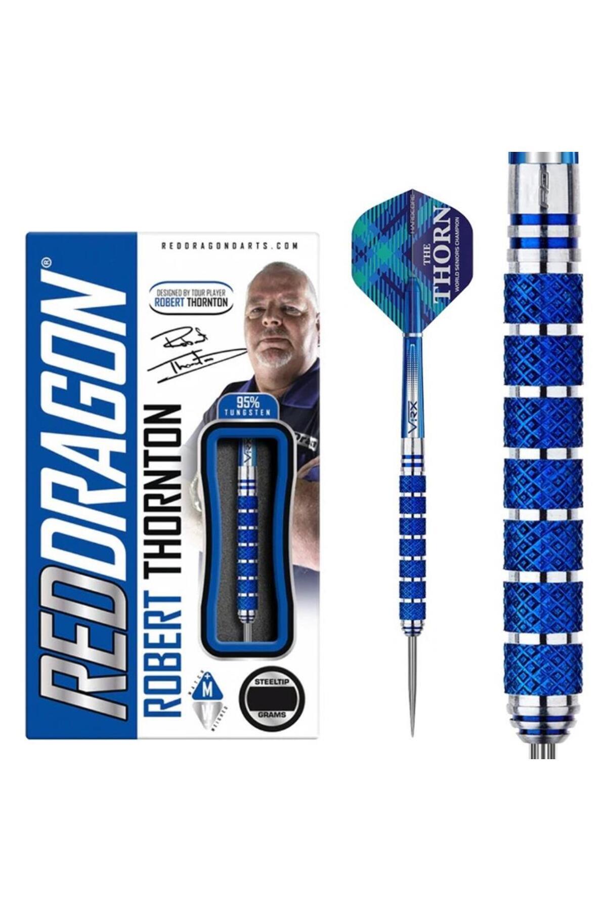 Red Dragon Robert Thornton - Senior World Champion Cobalt SE % 95 Tungsten Çelik Uçlu Dart Oku
