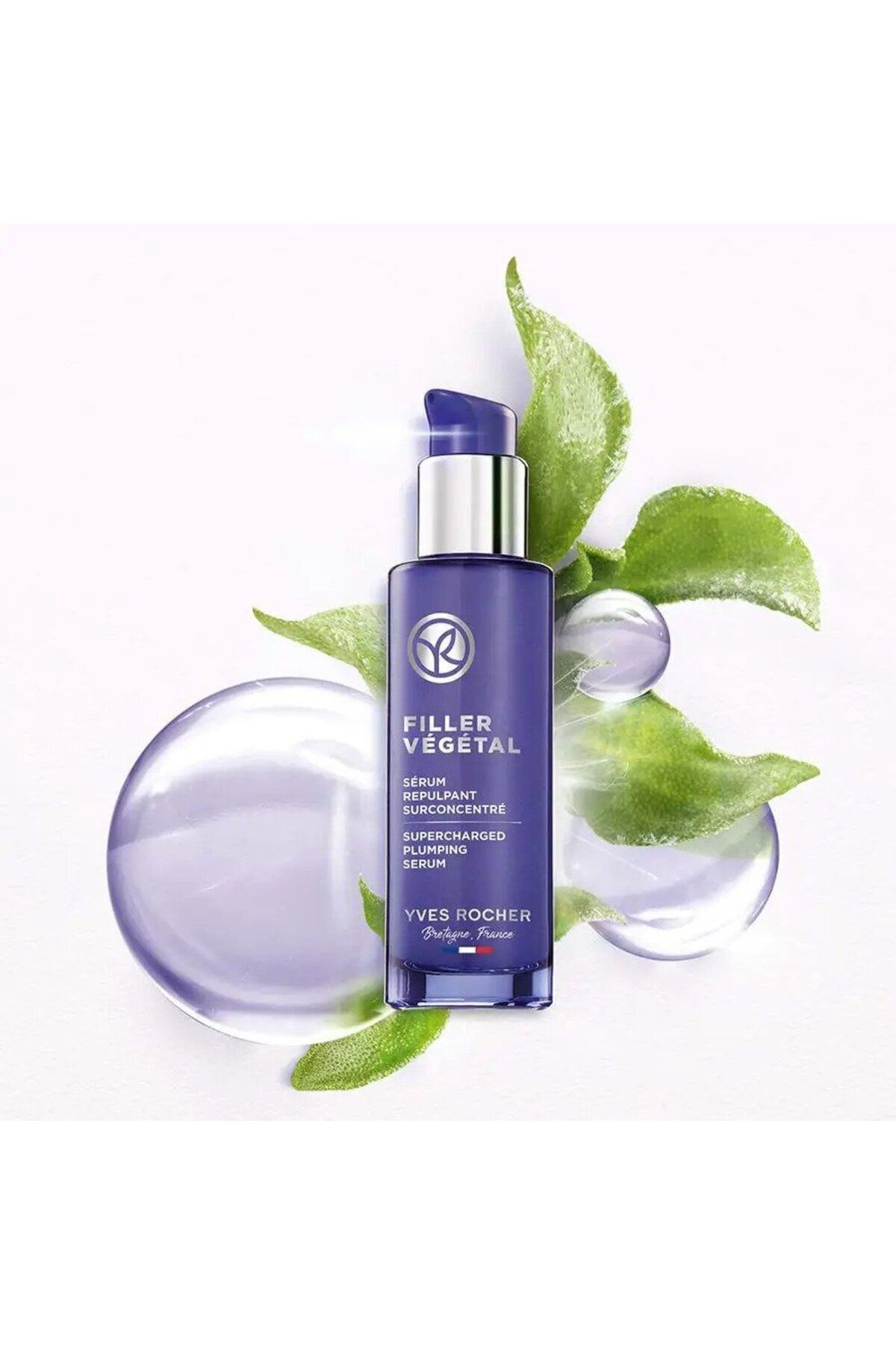 سرم ضد چین و چروک گیاهی آبرسان پرکننده پوست 30 میلی لیتر ایوروشه Yves Rocher