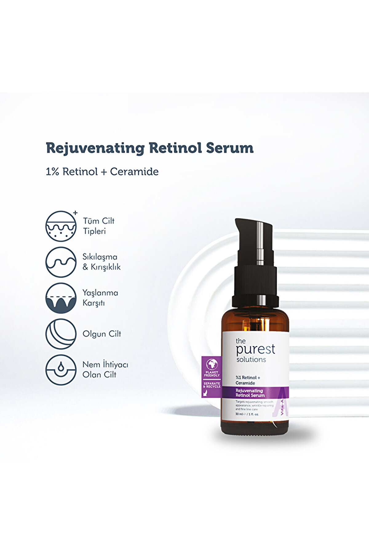 سرم پوست   پیورستThe Purest Solutions | 8.65456E+12 اورجینال - تصویر 3