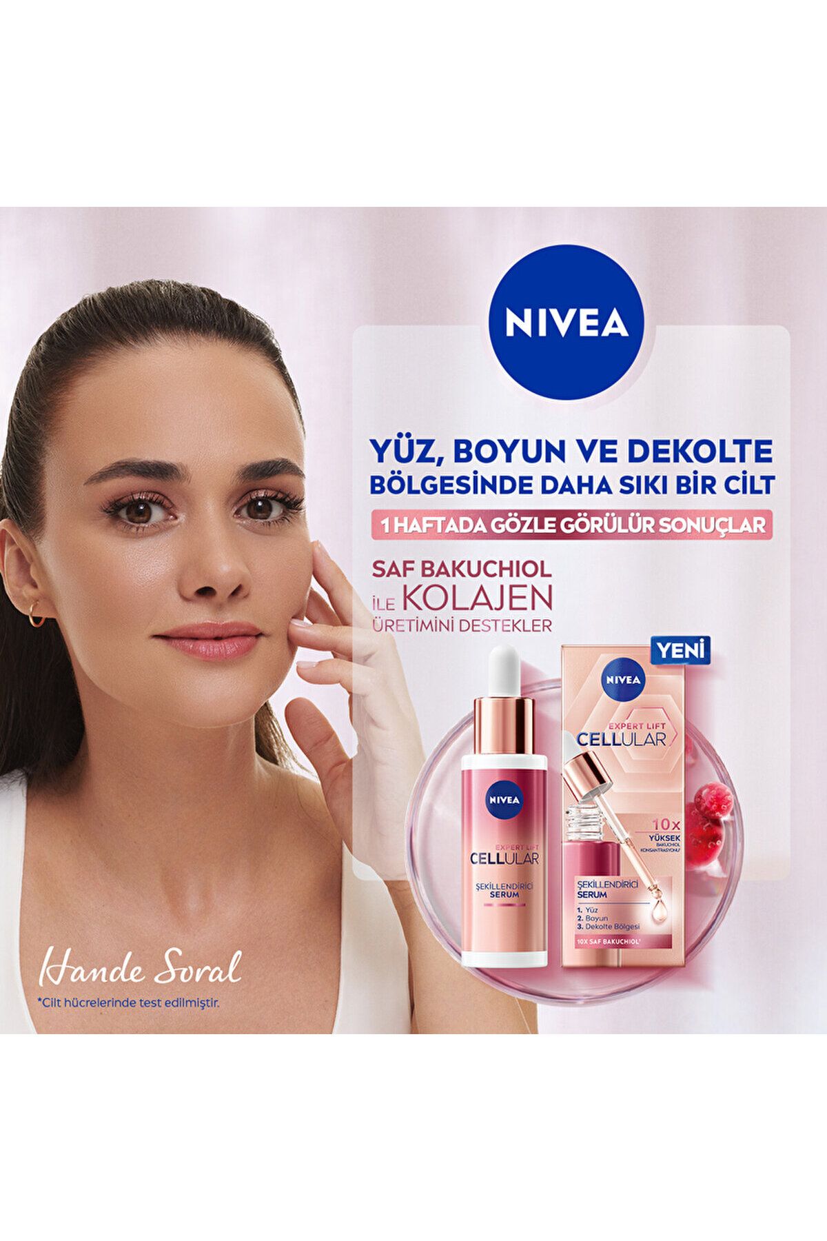 NIVEA سرم طبیعی جایگزین رتینول سلولی حرفه‌ای با اساس بی‌کوکیول 30 میلی‌لیتر