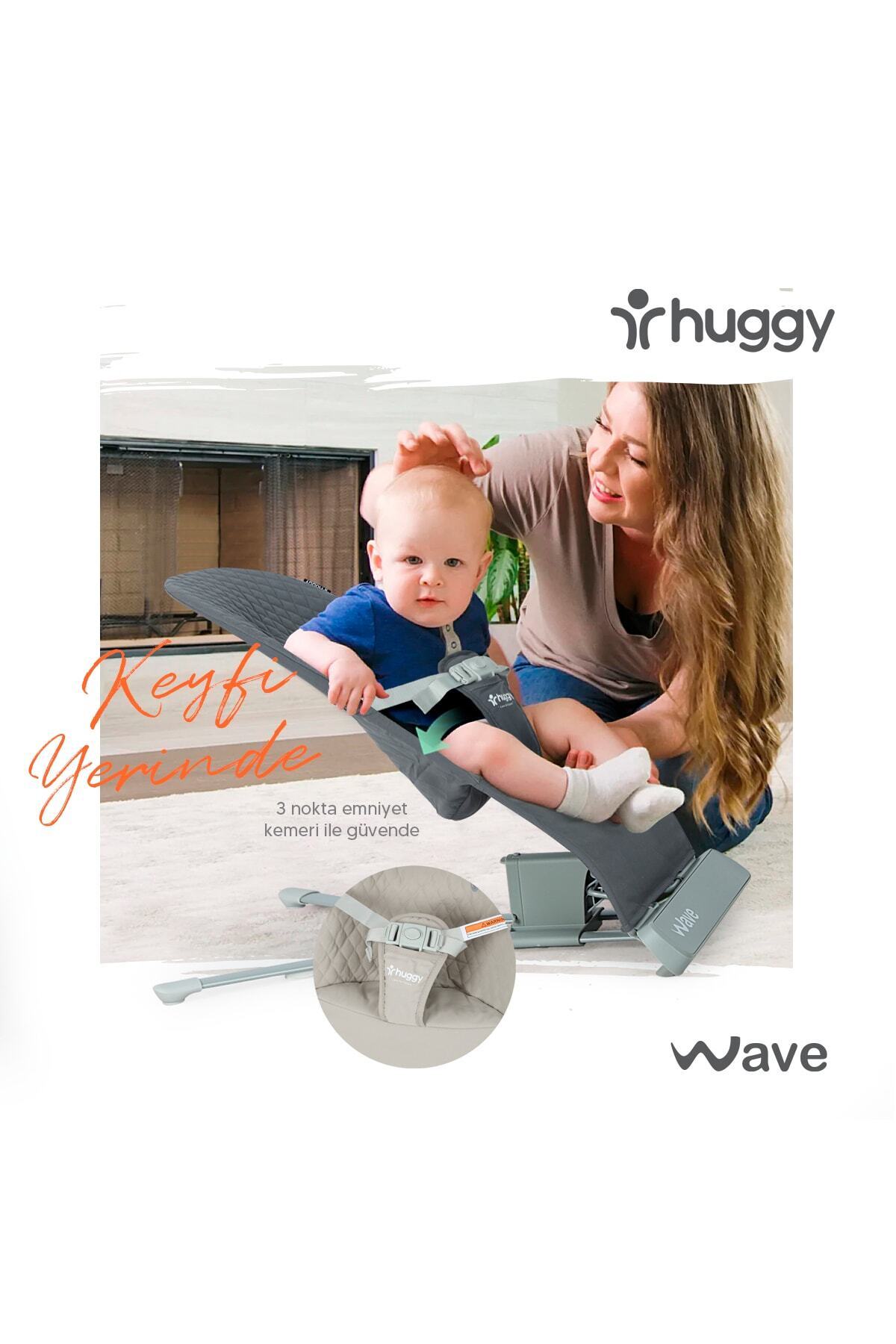 Huggy Wave Bebek Hareket Ettikçe Sallanabilen Kademeli Müzikli Titreşimli Anakucağı fotoğrafı 7 (önizleme)