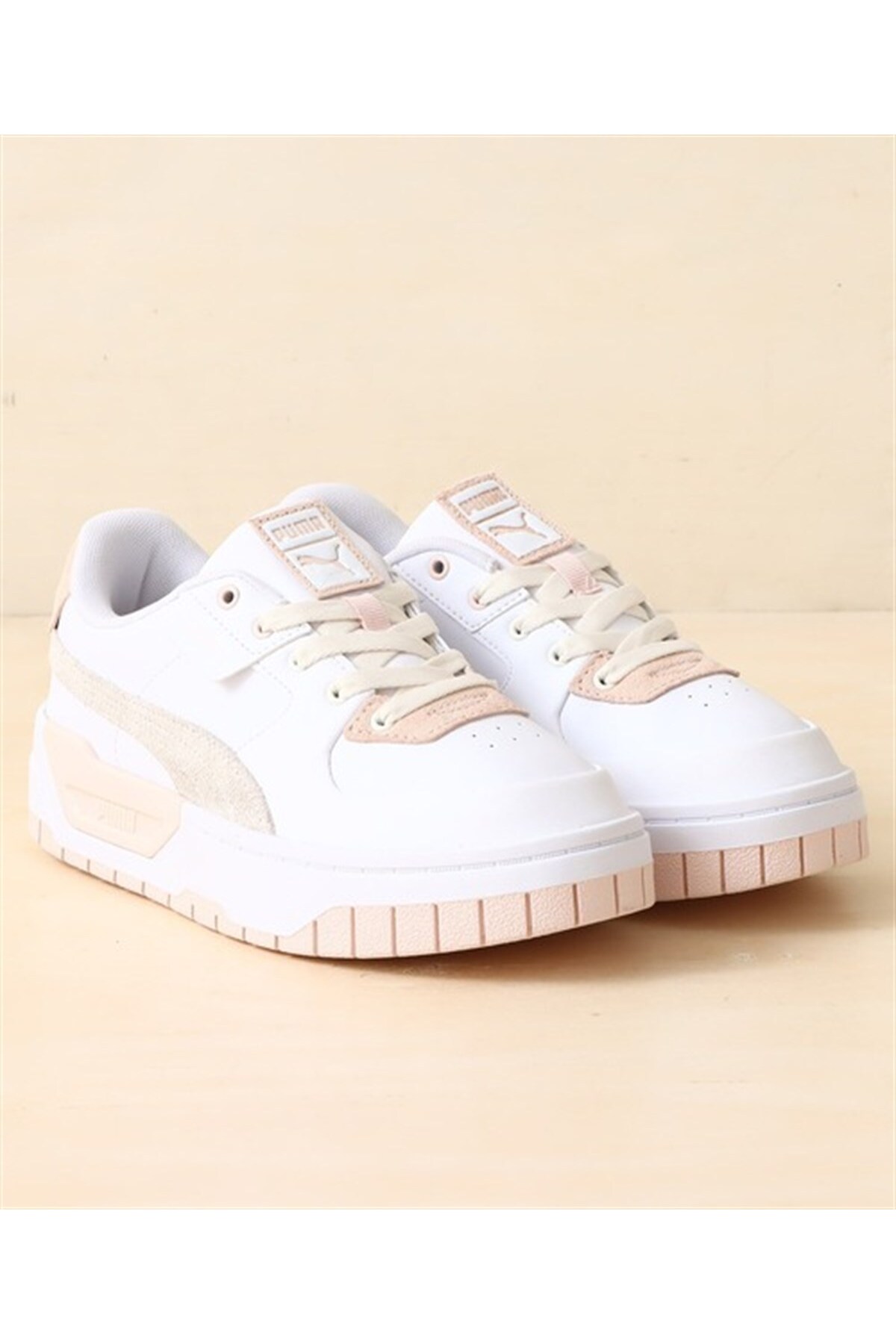 اسنیکر زنانه سفید پوما | P01230323 اورجینال - تصویر 4