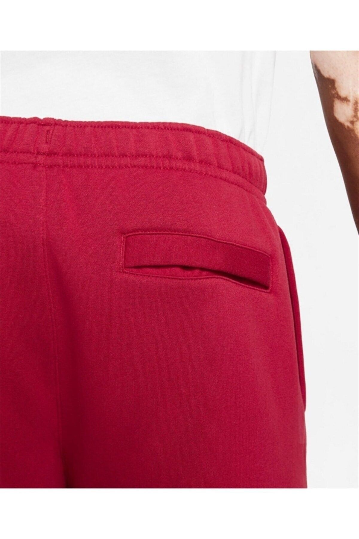 Nike Sportswear Club Fleece Red Color Men's Sweatpants Bv2671-690