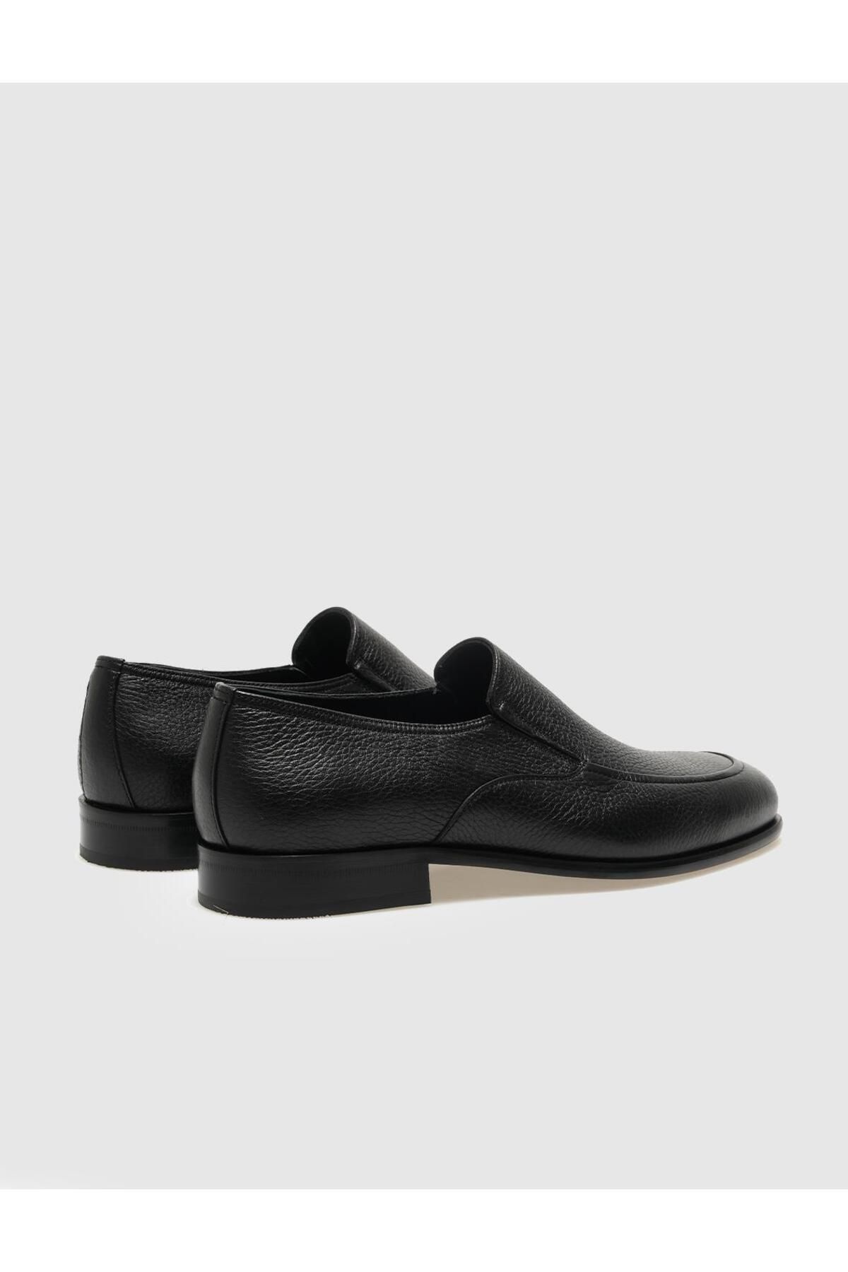 Cabani کفش های کلاسیک مردانه سیاه چرمی واقعی