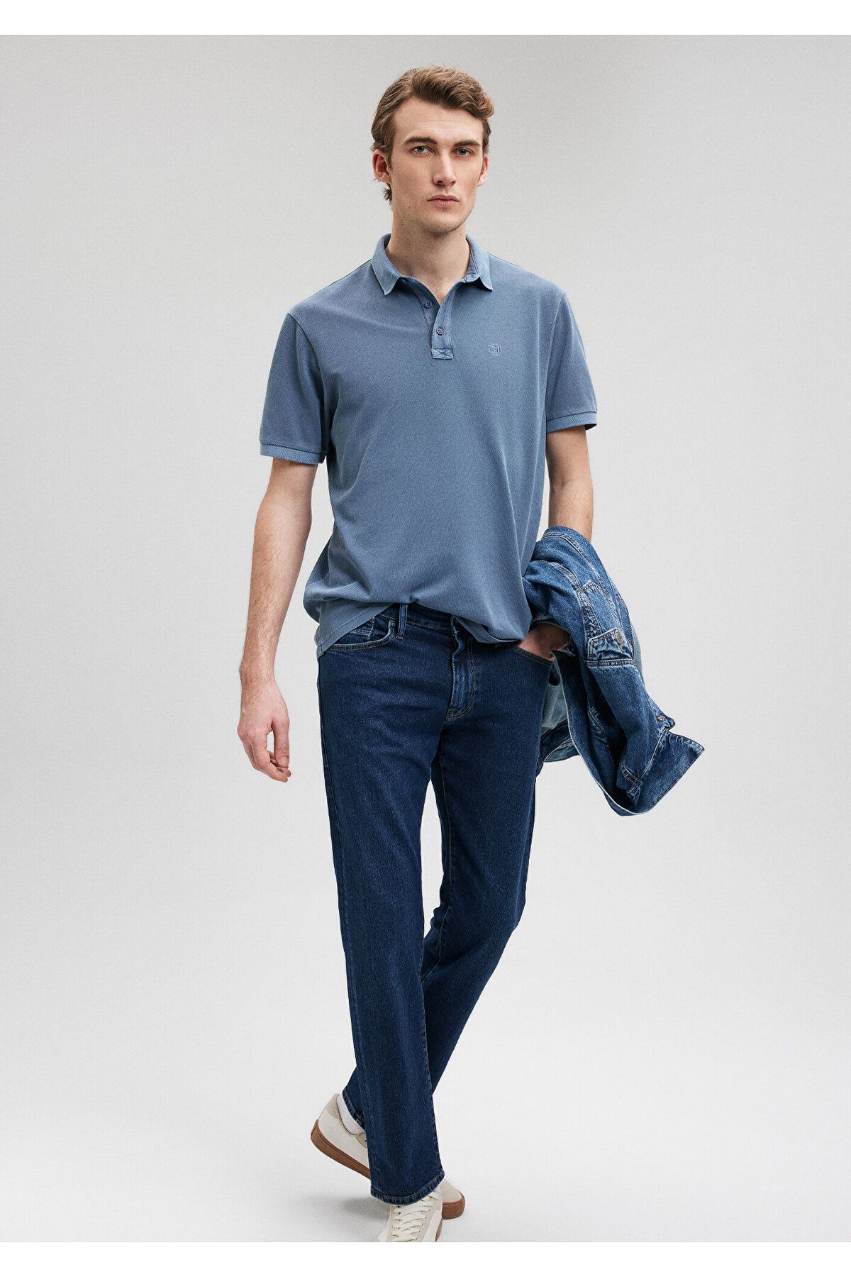 Mavi تی شرت نیلیو چوگان به طور منظم مناسب / برش طبیعی 0611921-86702