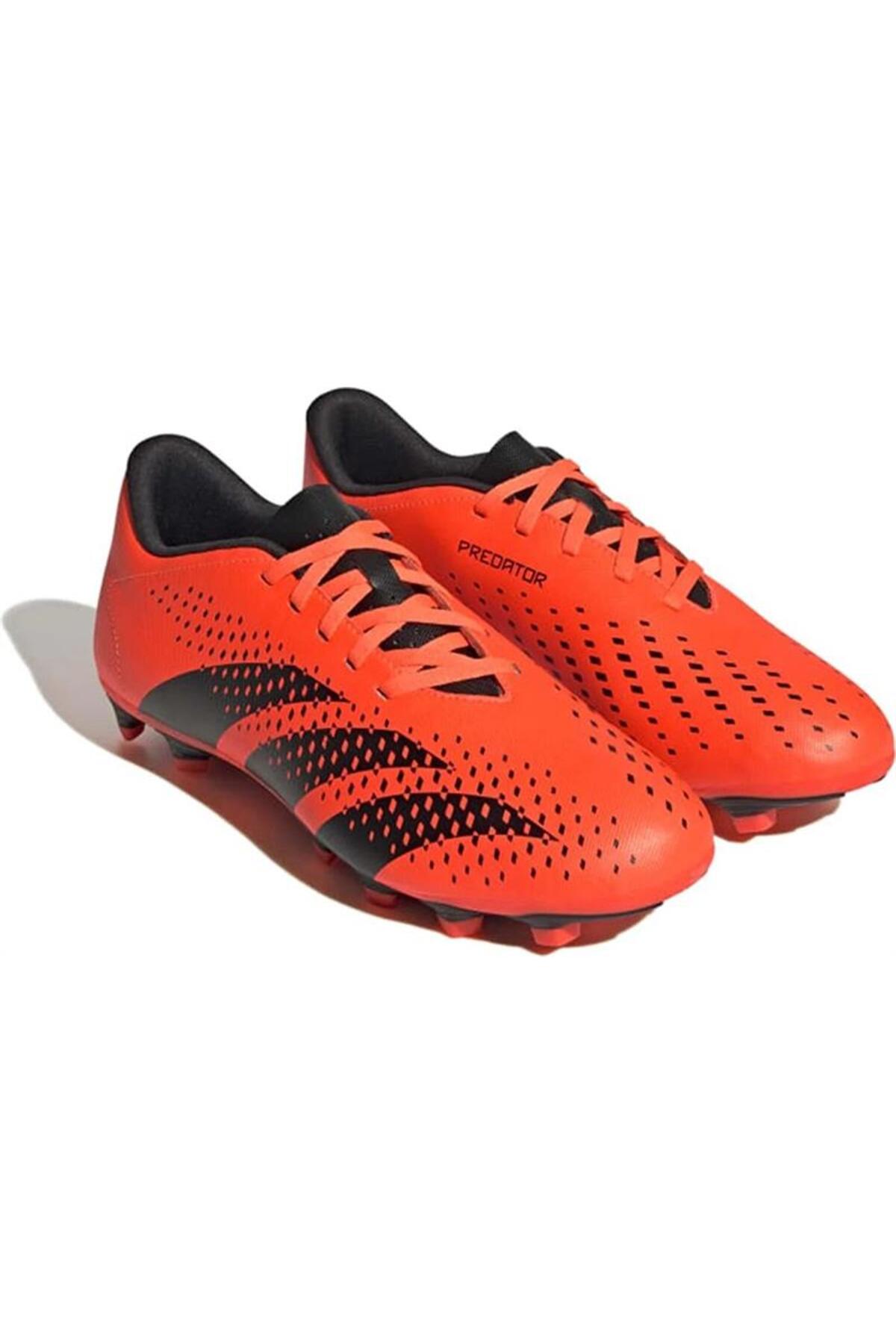 ADİDAS UNISEX Predator Accuracy.4 TMSOOR/CBLACK/CBLACK GW4603 adidas آدیداس اورجینال - تصویر 2