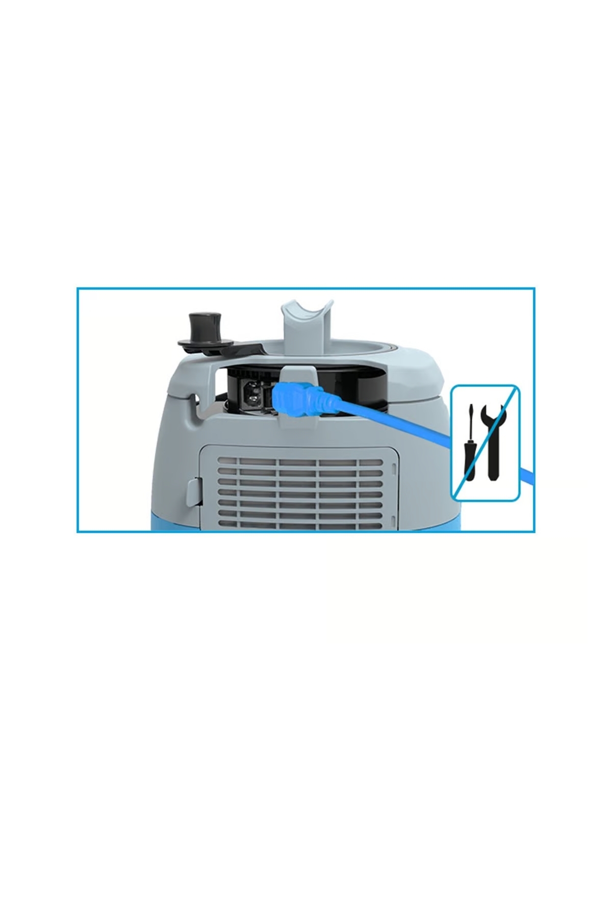 Labomat Vac 130e Otel Tipi Sessiz Elektrikli Süpürge 13l