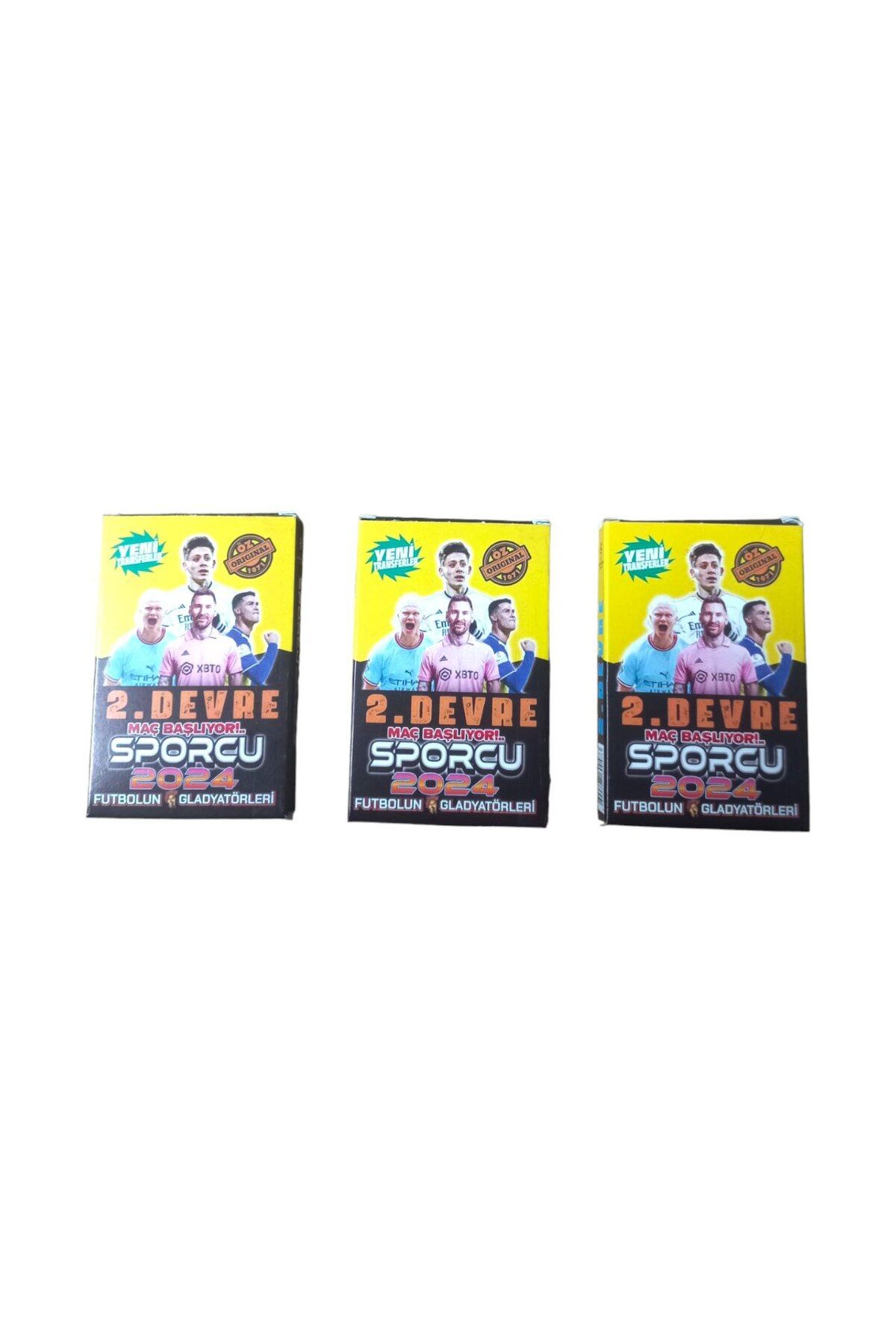Redro Home-The Game Begins 2.Circuit - Hologram Football Player Game Cards, 60 Cards in 6 Mini Boxes 3