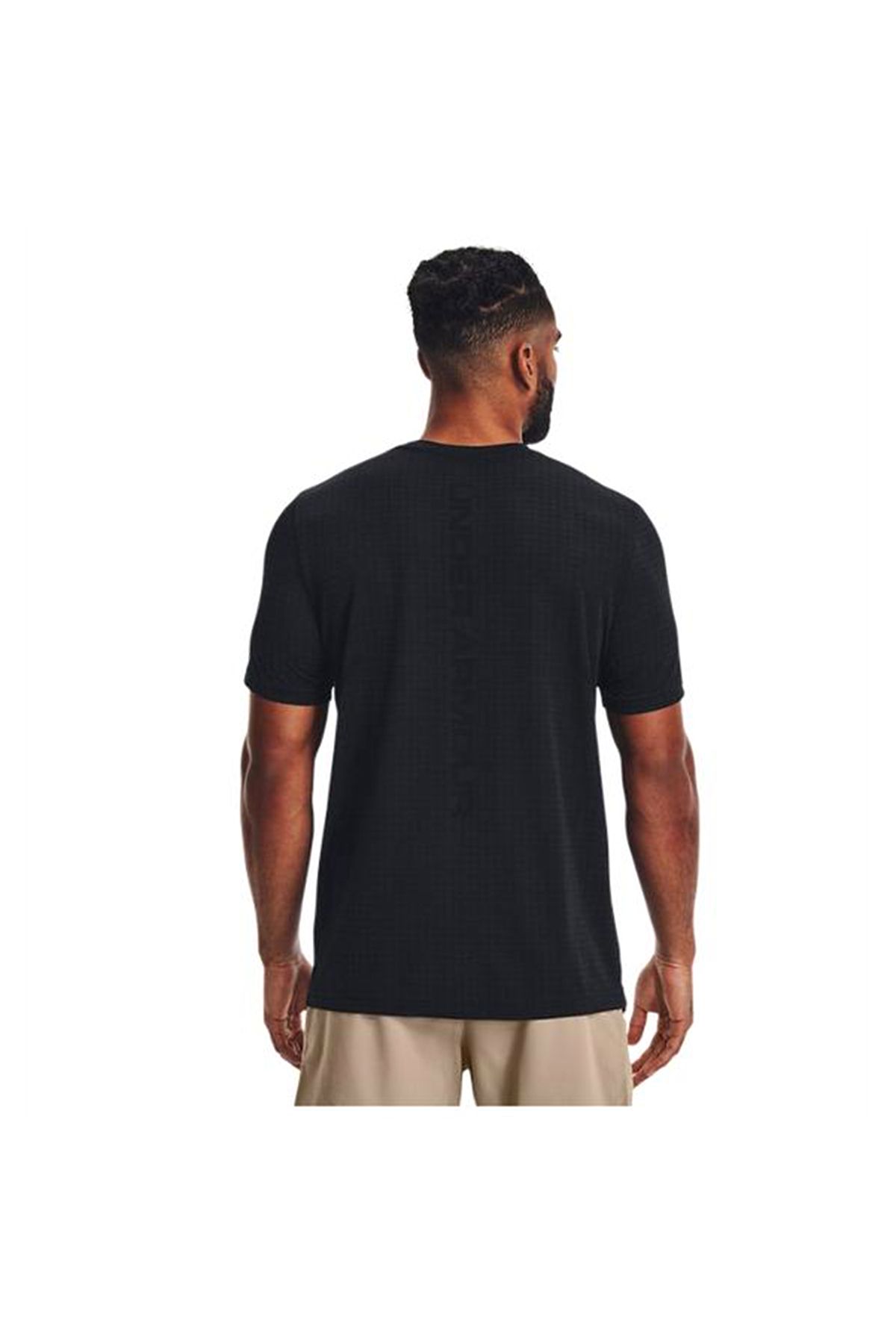 تی شرت مشکی مردانه آستین کوتاه شبکه یکپارچه 1376921 001 Under Armour