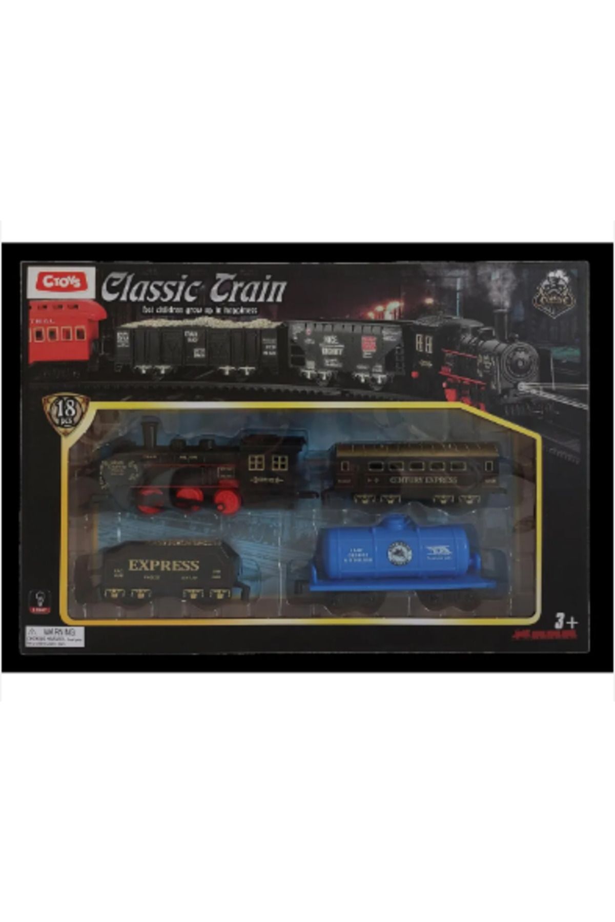 ctoy Ctoys Işıklı Yüksek Hızlı Klasik Tren TL41 Fiyatı, Yorumları